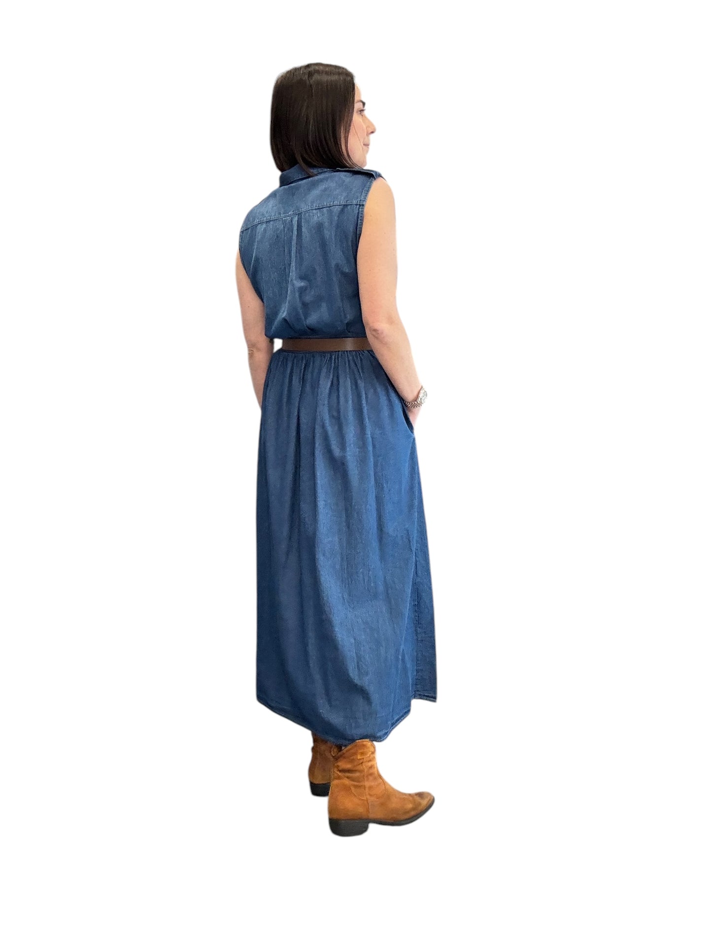 ABITO CHAMBRAY SMANICATO SUSY MIX
