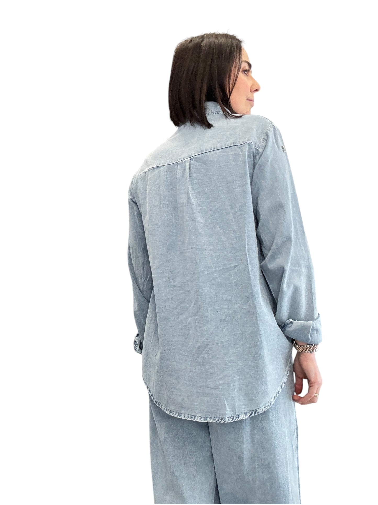COMPLETO IN DENIM + STRASS SUSY MIX