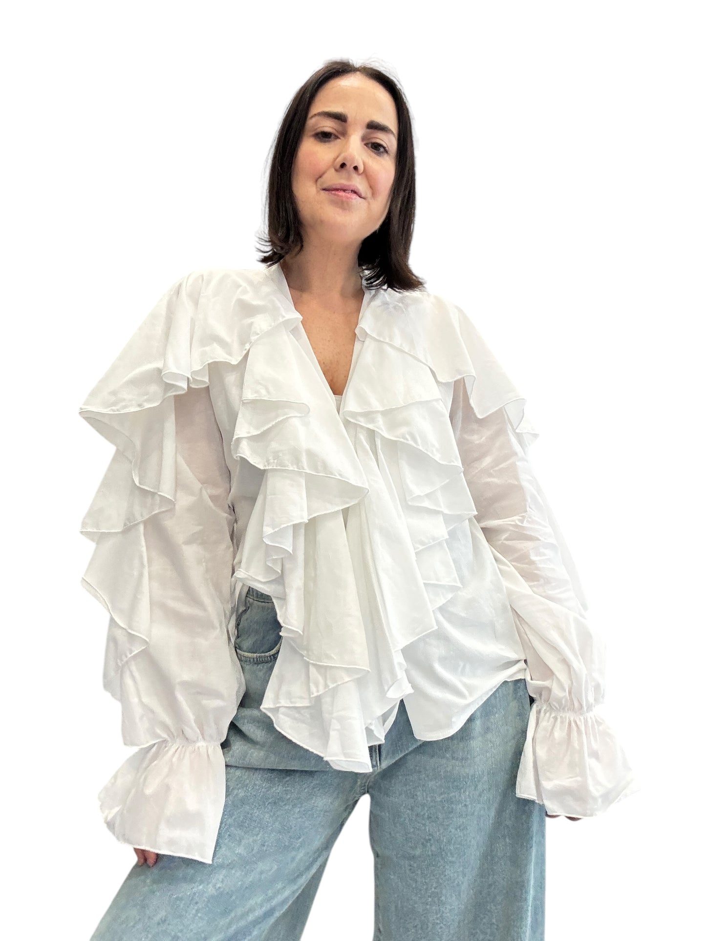 CAMICIA VOLANT VICOLO