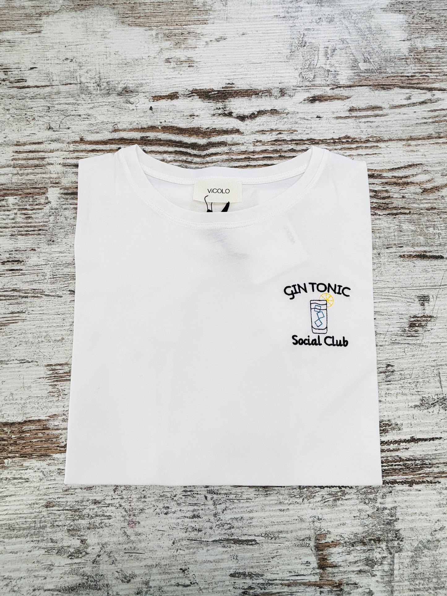 T-SHIRT GIN TONIC SOCIAL CLUB VICOLO