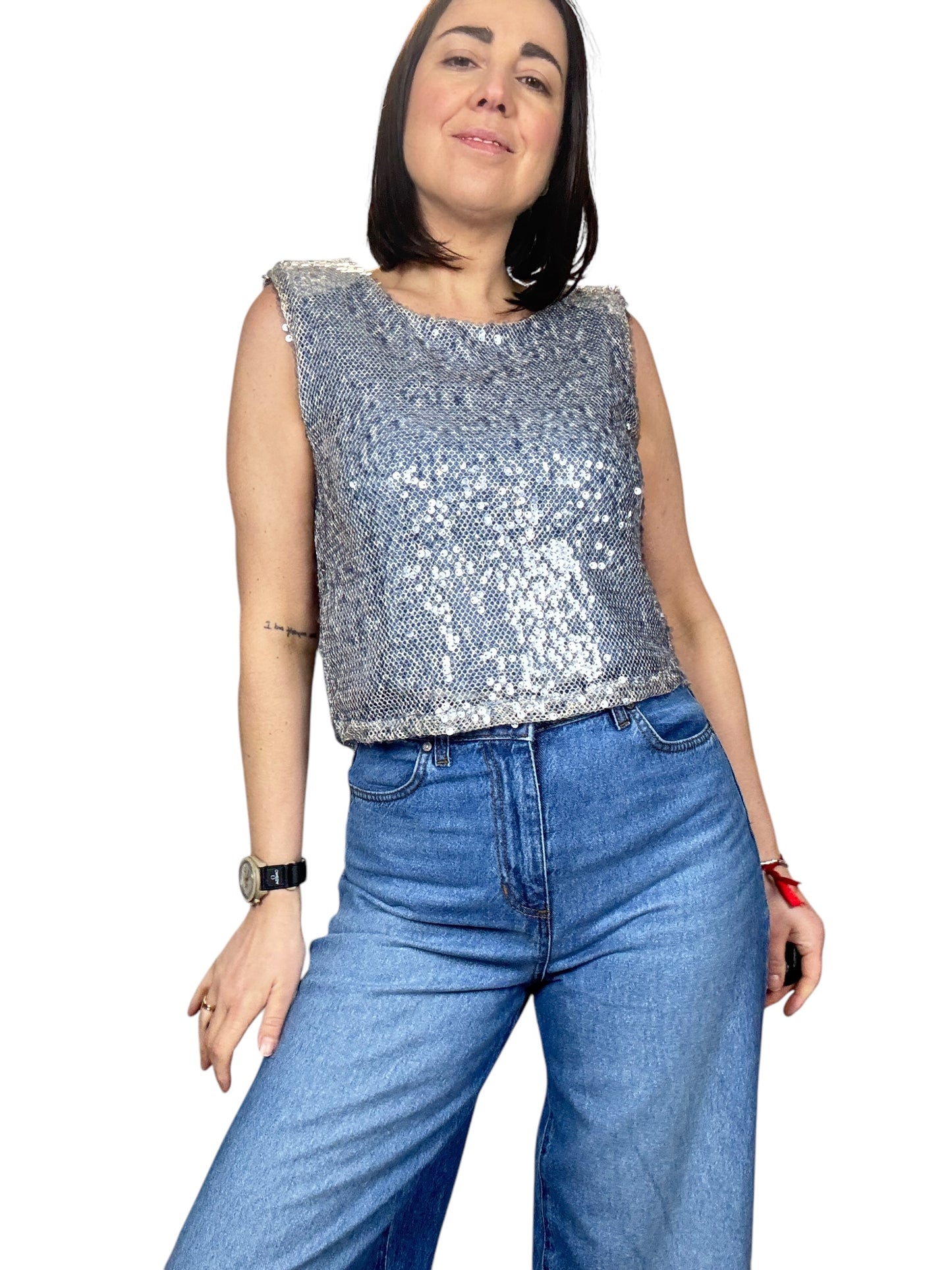 TOP PAILLETTES SUSY MIX