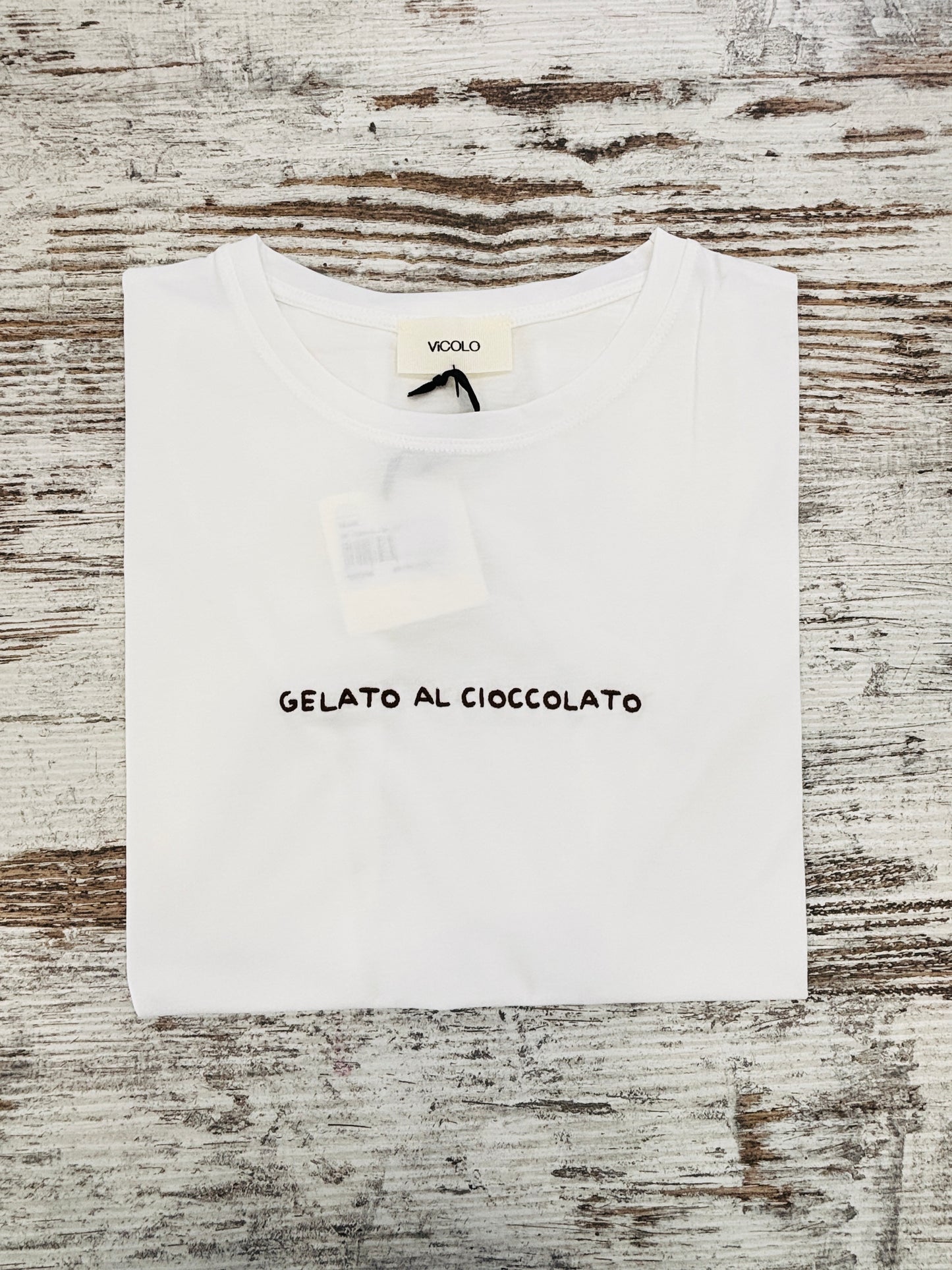 T-SHIRT GELATO AL CIOCCOLATO VICOLO