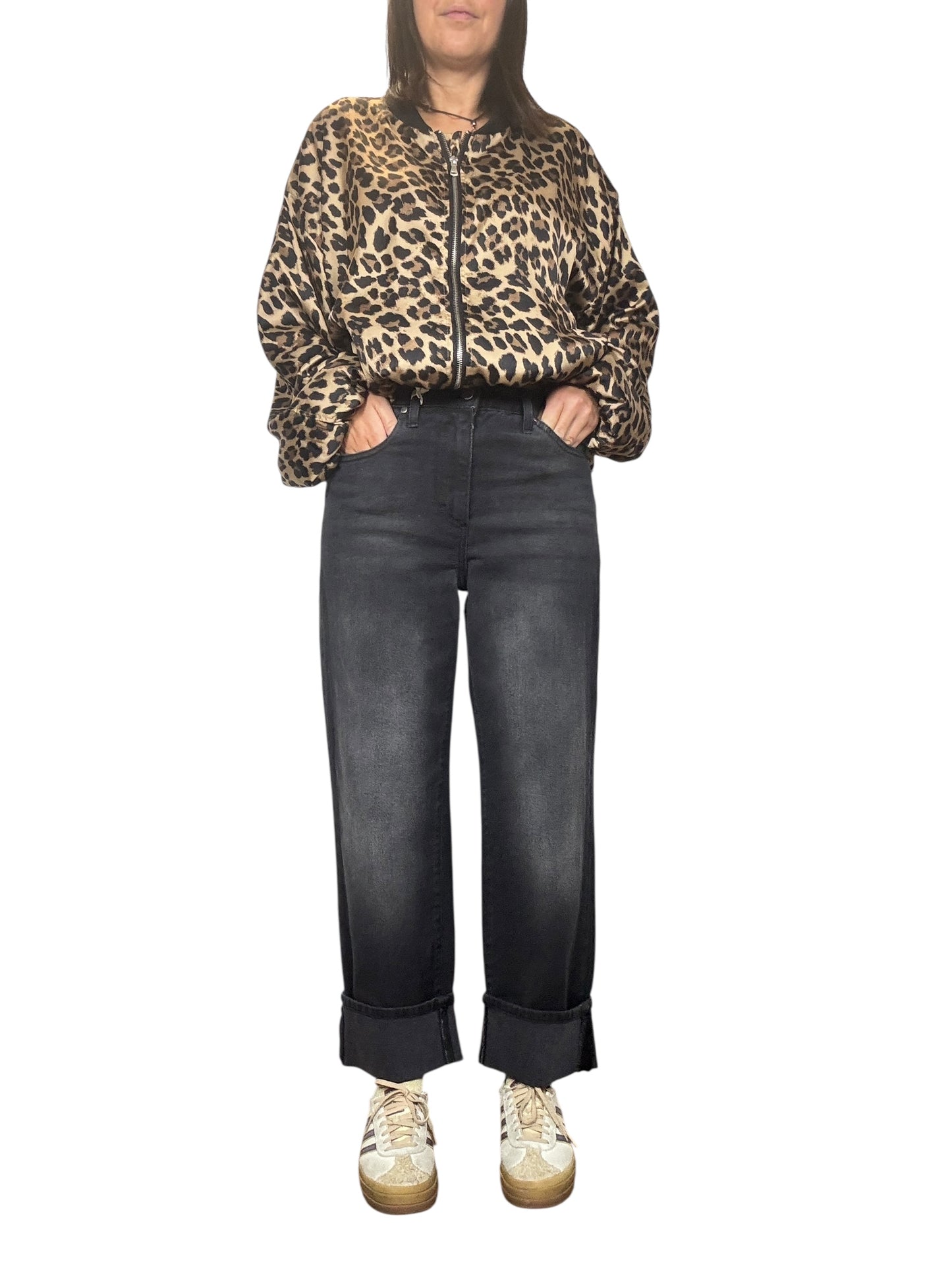 JEANS CON RISVOLTO SUSY MIX