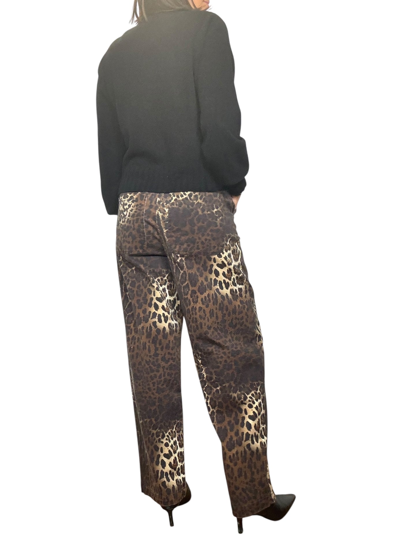 JEANS A PALAZZO MACULATO SUSY MIX