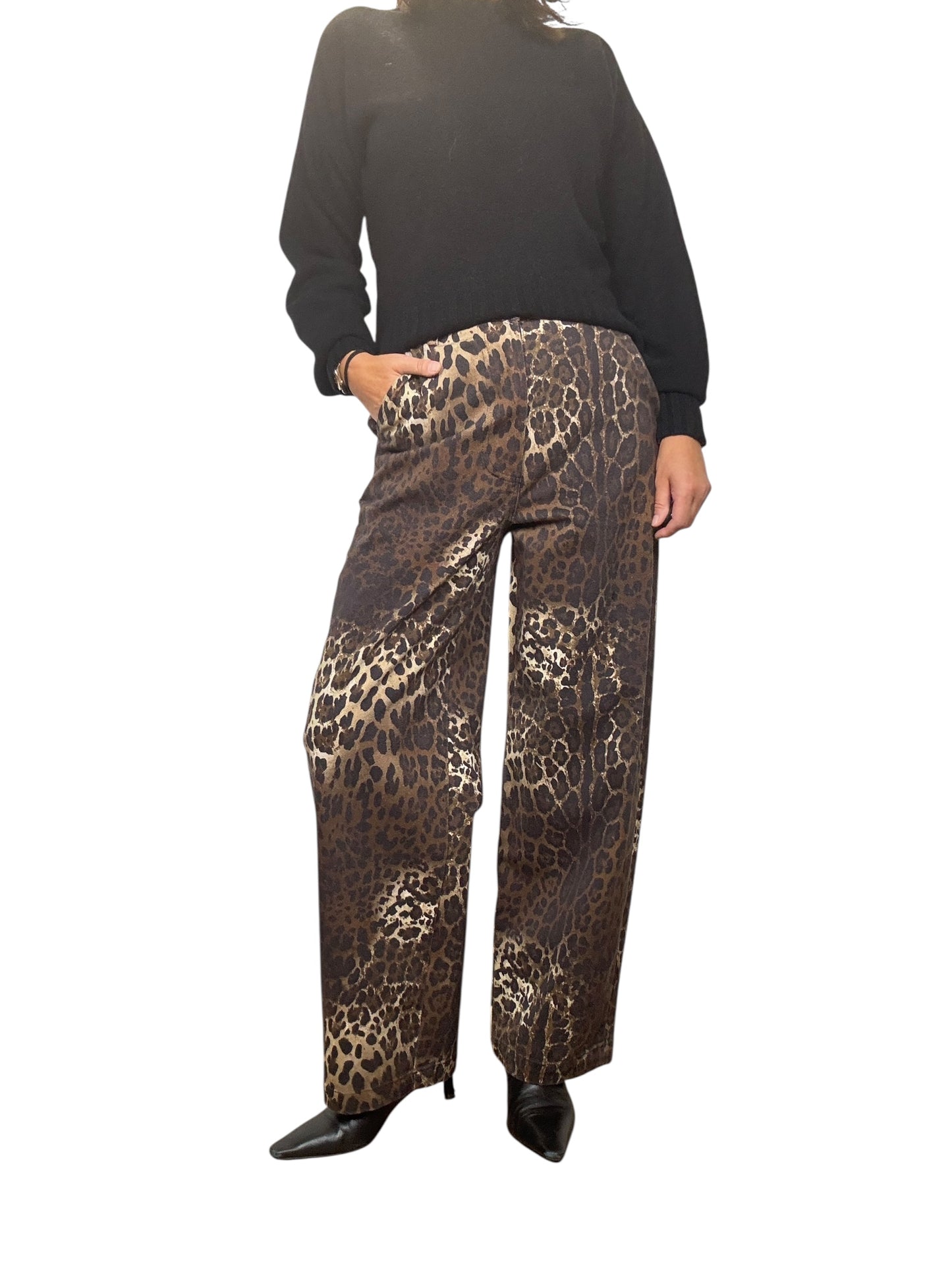 JEANS A PALAZZO MACULATO SUSY MIX