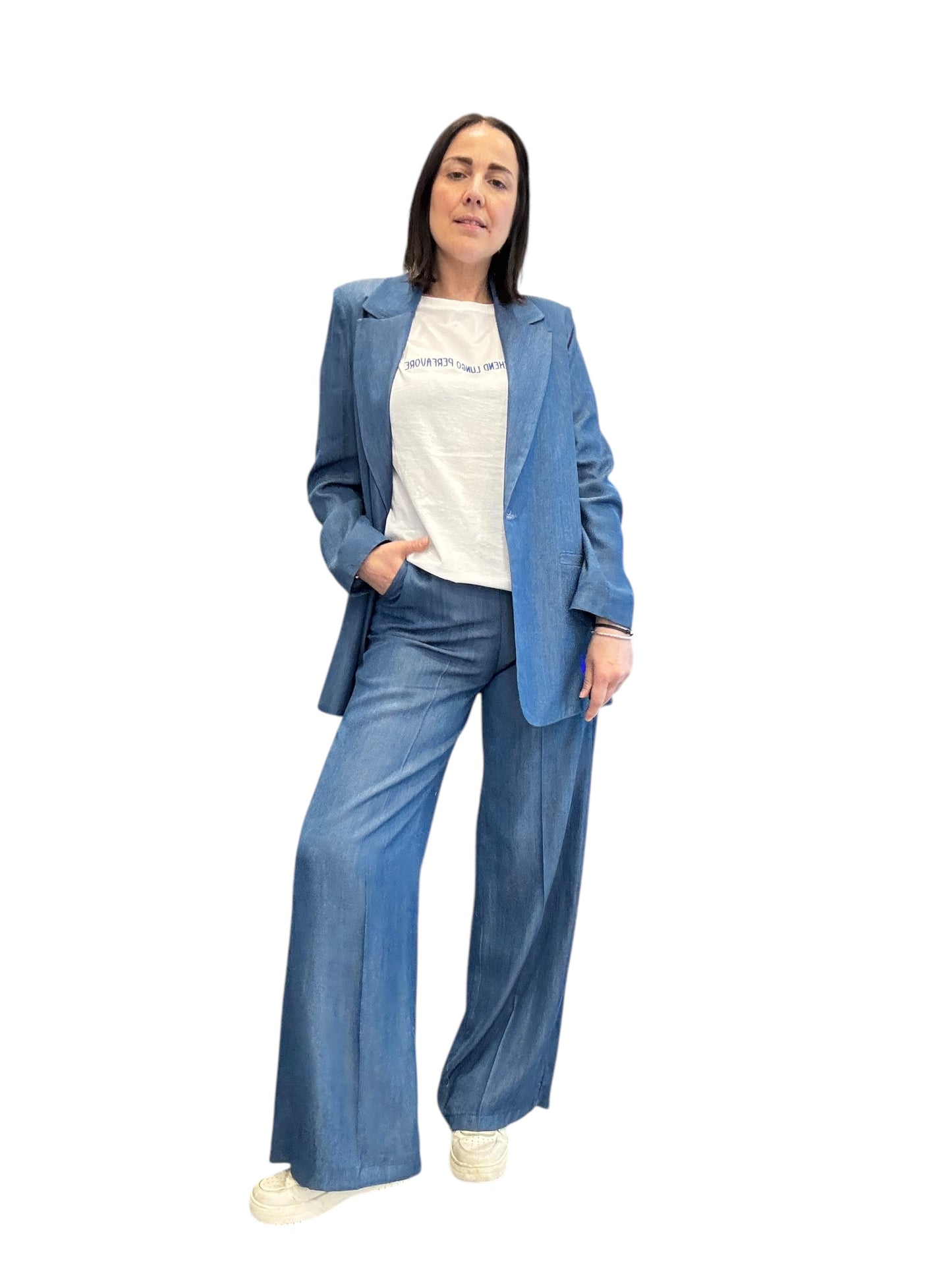 TAILLEUR IN CHAMBRAY SUSY MIX