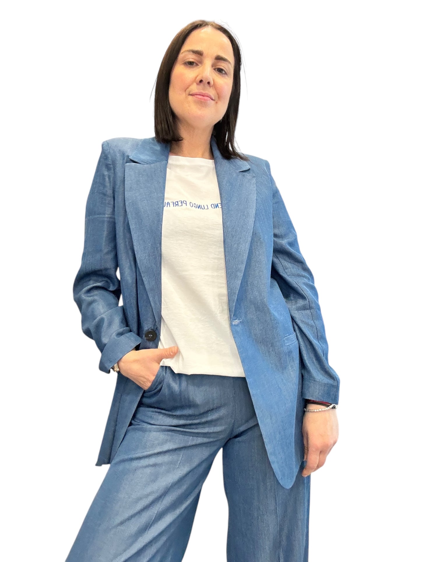 TAILLEUR IN CHAMBRAY SUSY MIX