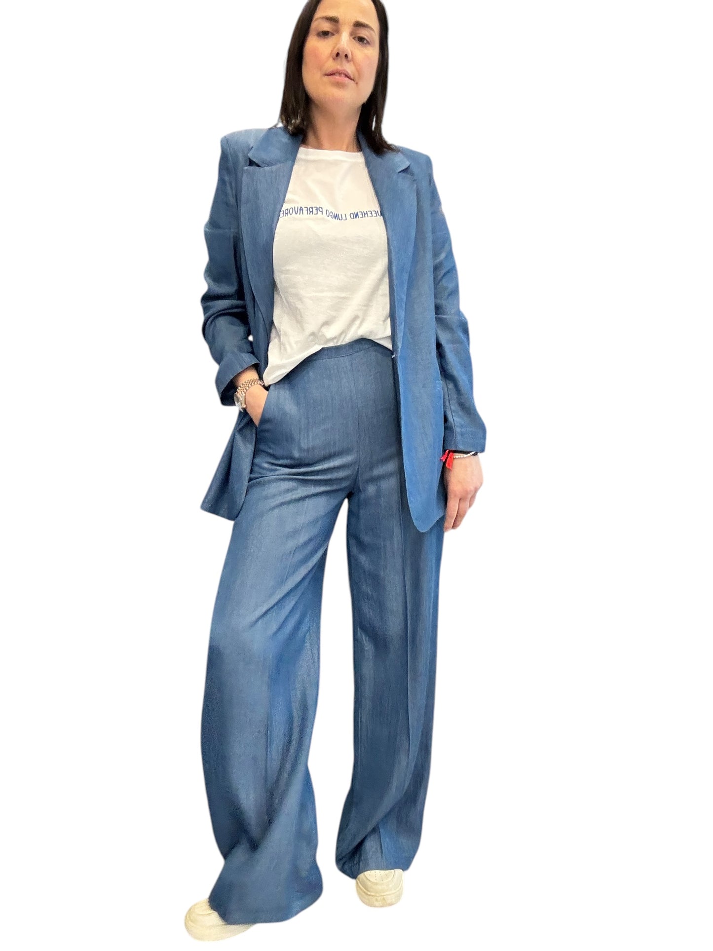 TAILLEUR IN CHAMBRAY SUSY MIX