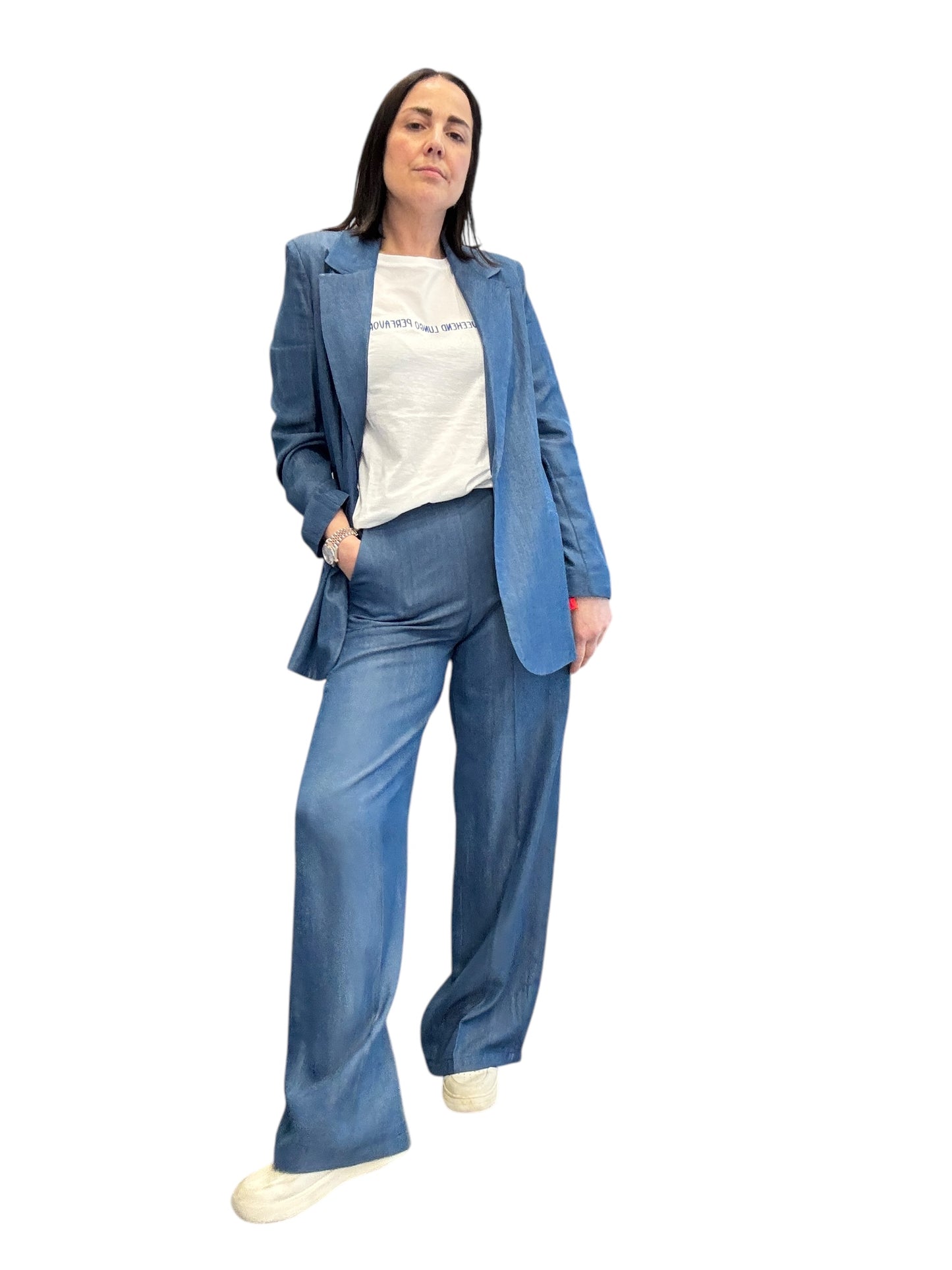 TAILLEUR IN CHAMBRAY SUSY MIX