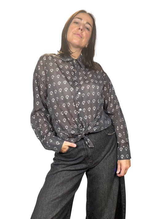 CAMICIA A FANTASIA GEOMETRICA SUSY MIX