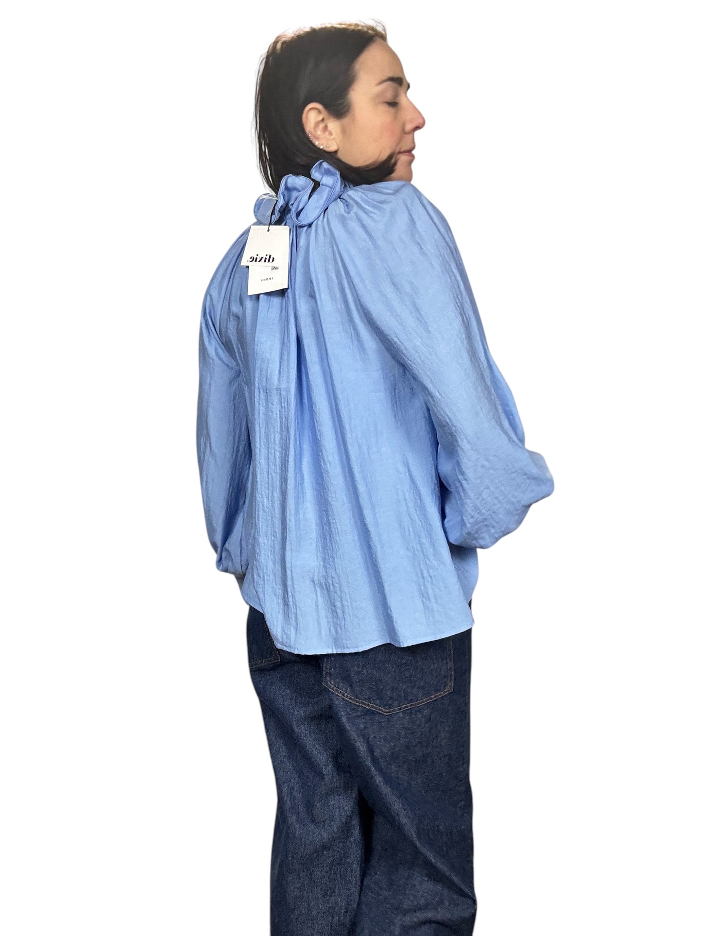 CAMICIA ARRICCIATA SUL COLLO DIXIE