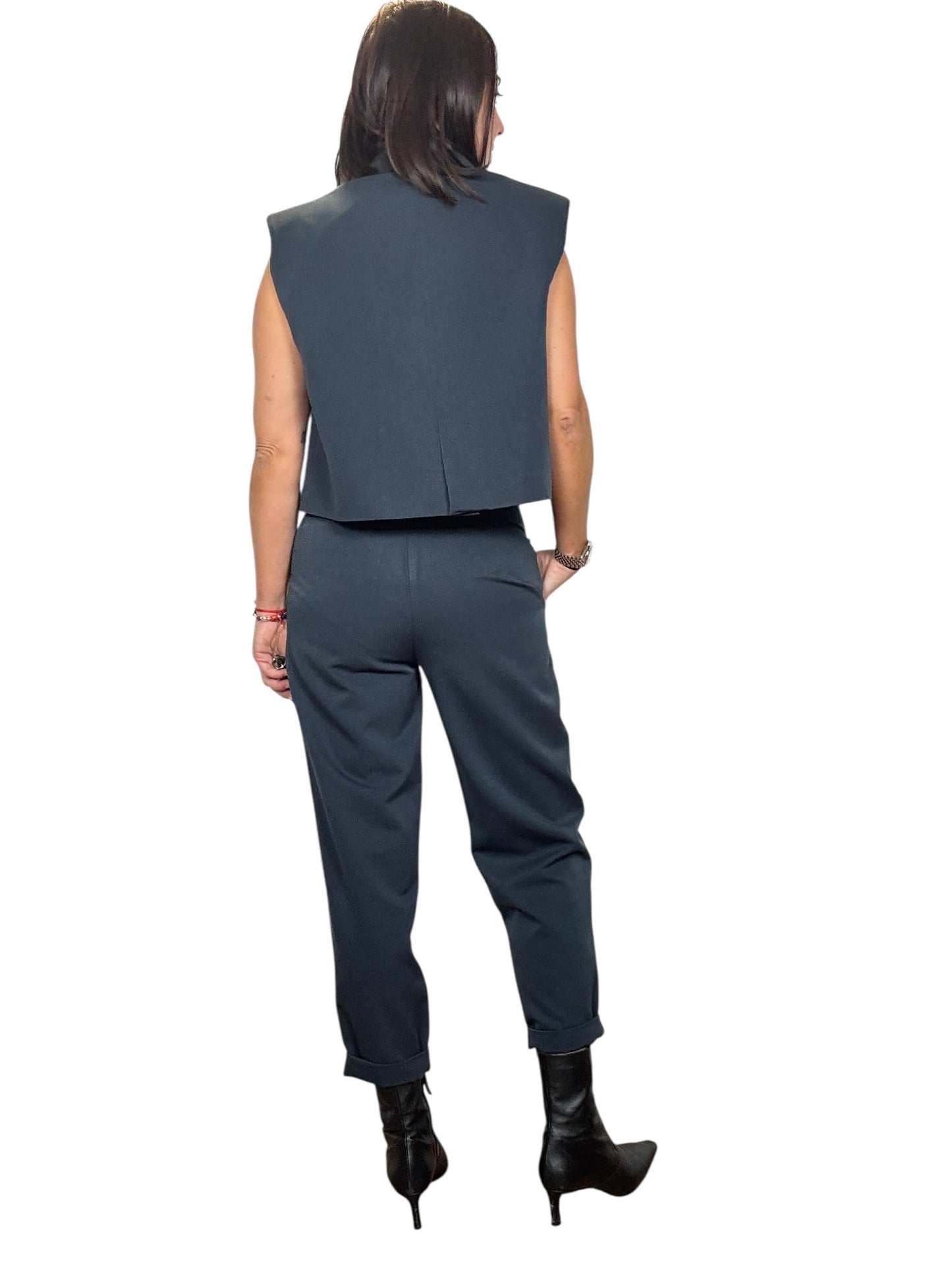 TAILLEUR CON GILET SUSY MIX