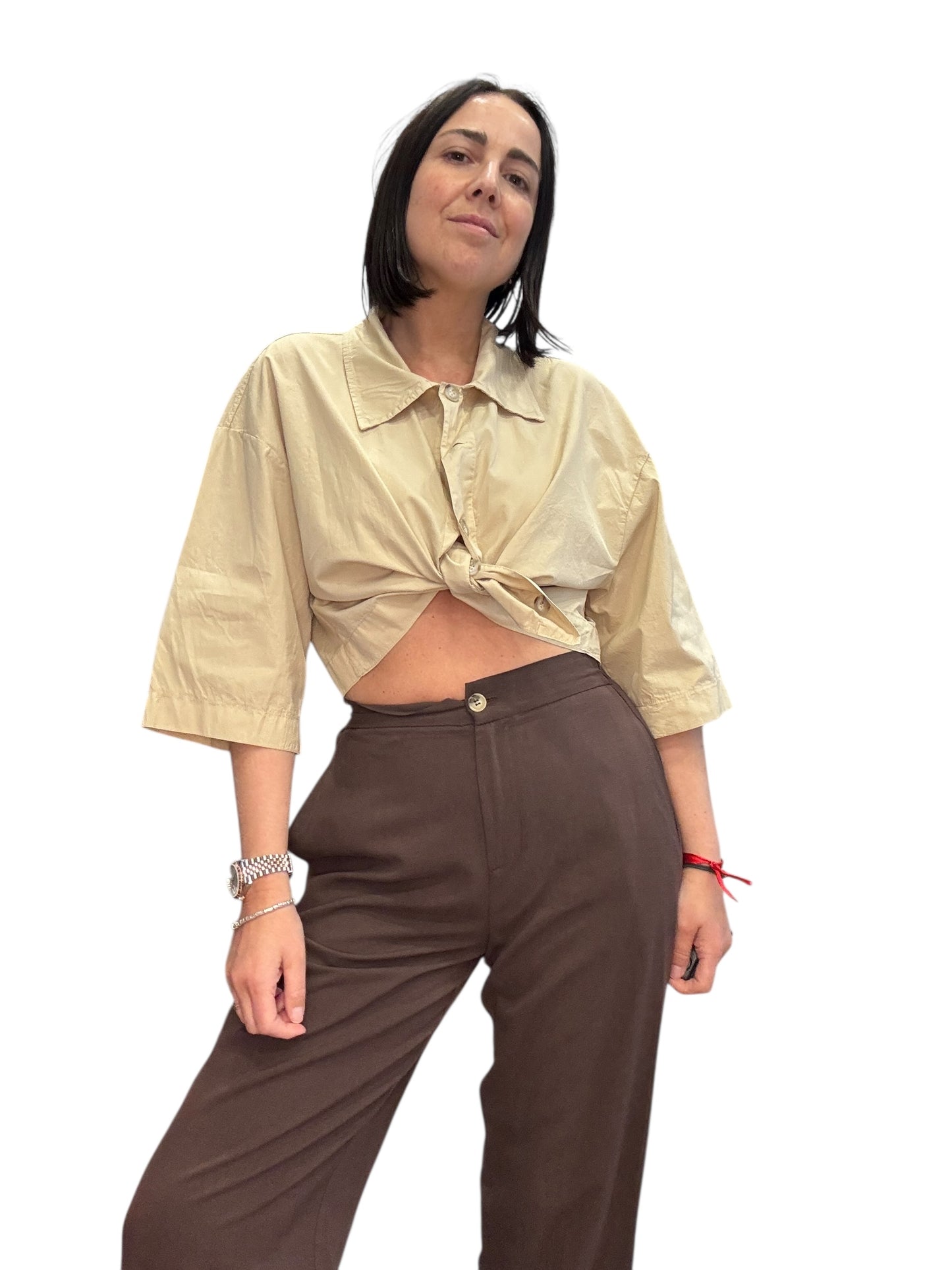 CAMICIA CROPPED SUSY MIX