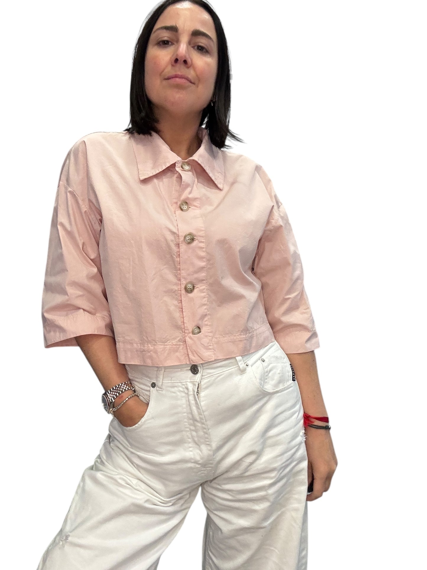 CAMICIA CROPPED SUSY MIX