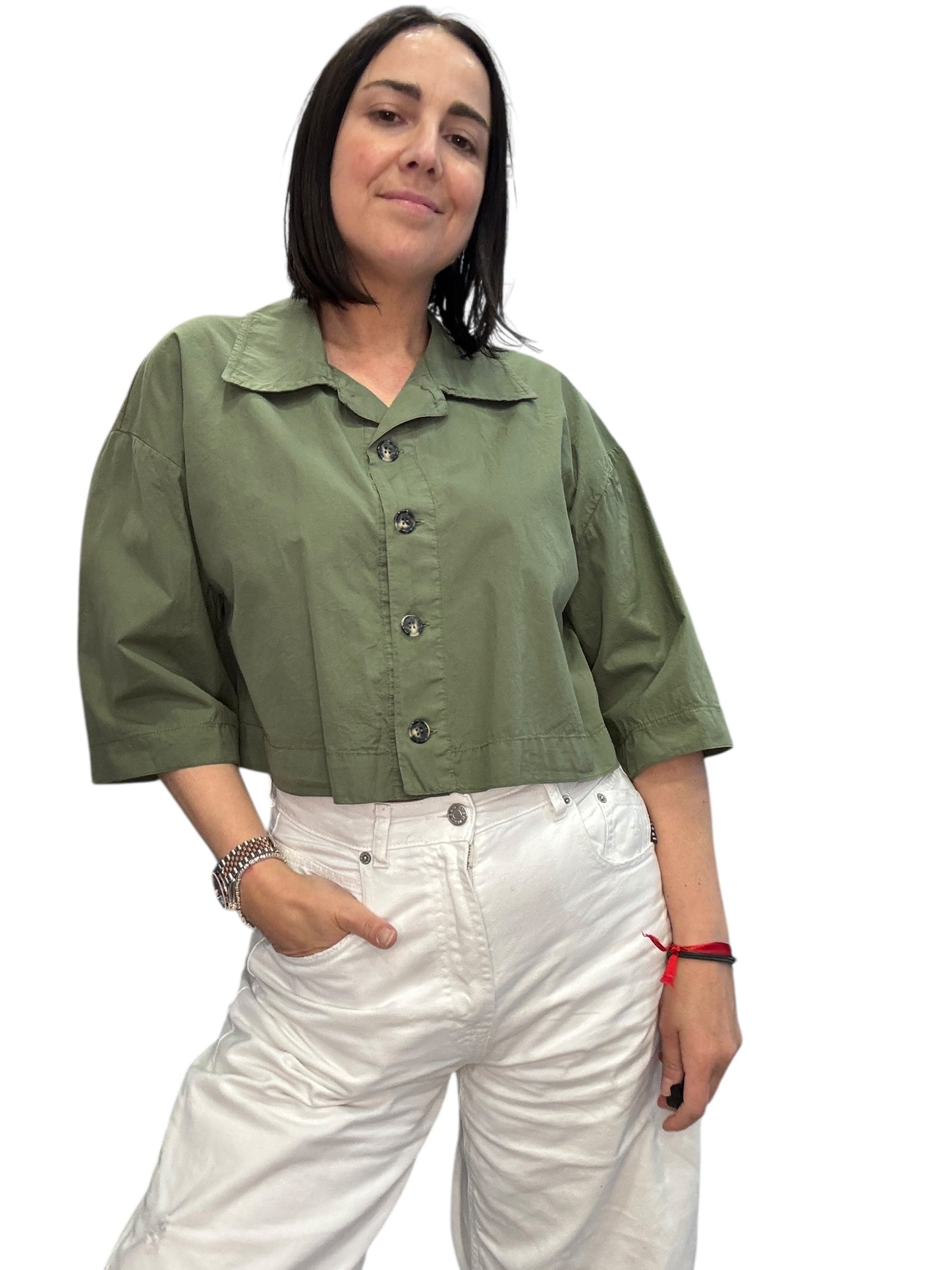 CAMICIA CROPPED SUSY MIX