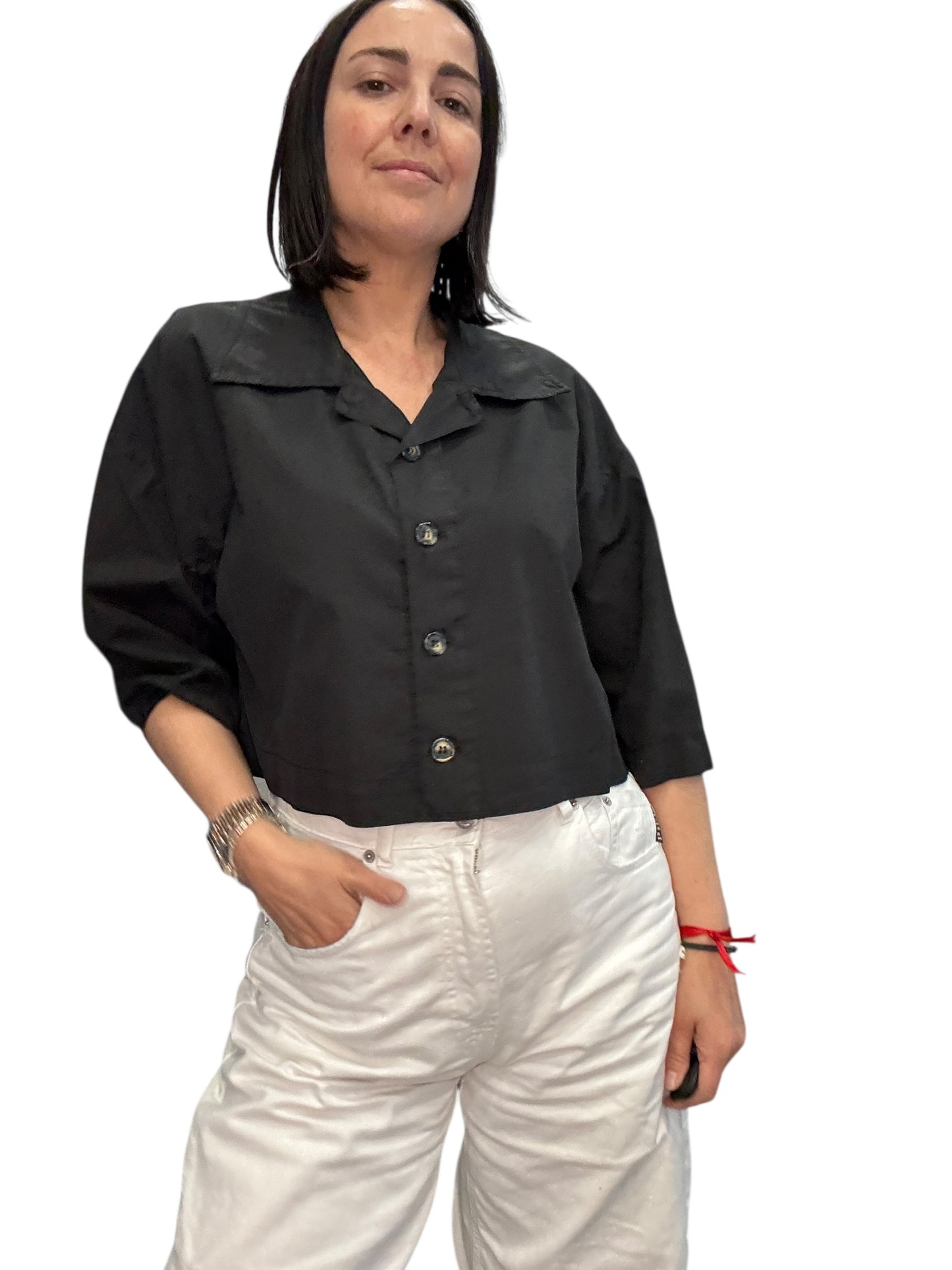 CAMICIA CROPPED SUSY MIX