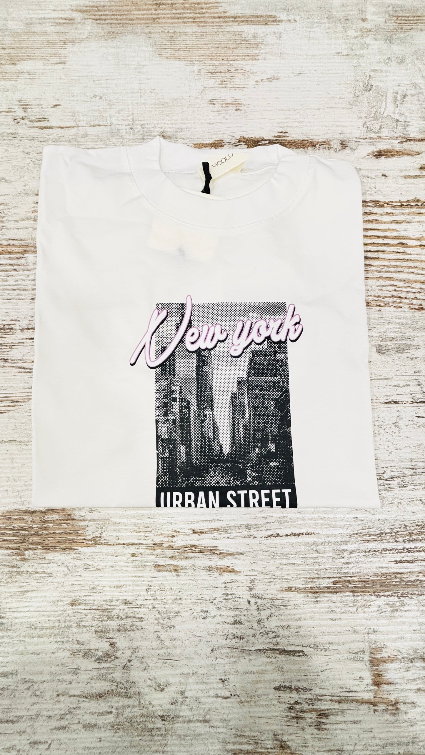 T-SHIRT OVER NEW YORK VICOLO