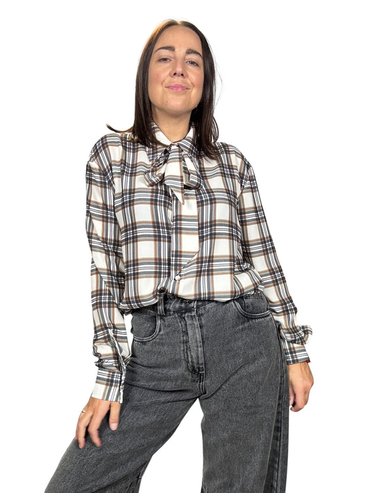 CAMICIA A QUADRI TENSIONE IN