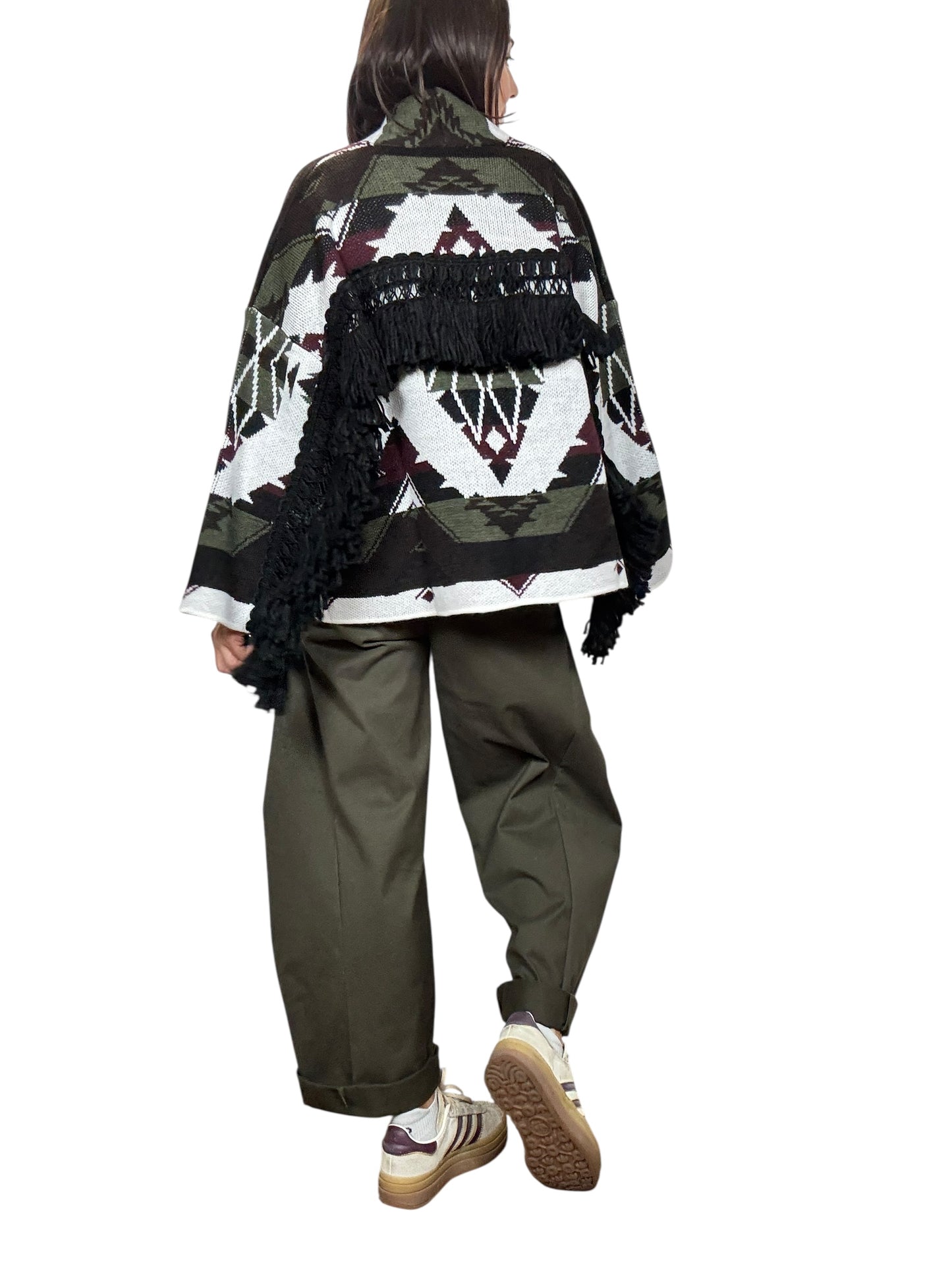 PANTALONE BALOON CON CUCITURE A VISTA HAVEONE