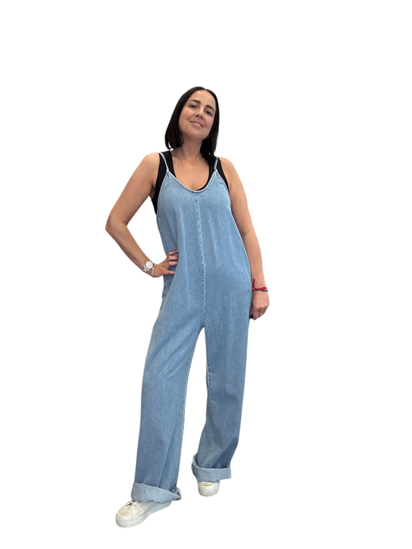 TUTA IN JEANS A PALAZZO VICOLO