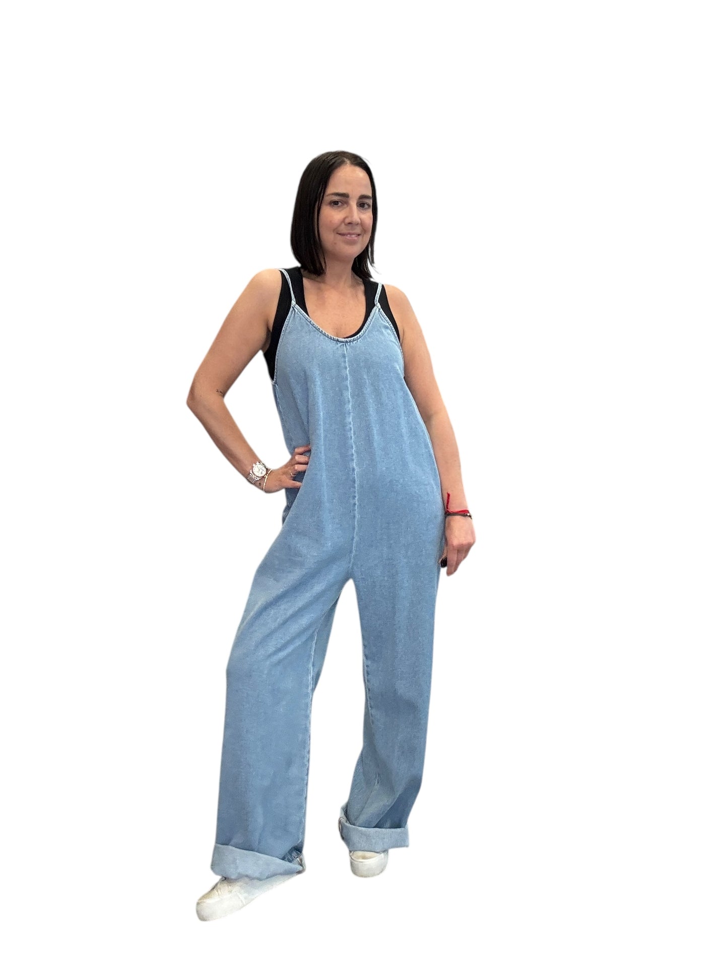 TUTA IN JEANS A PALAZZO VICOLO