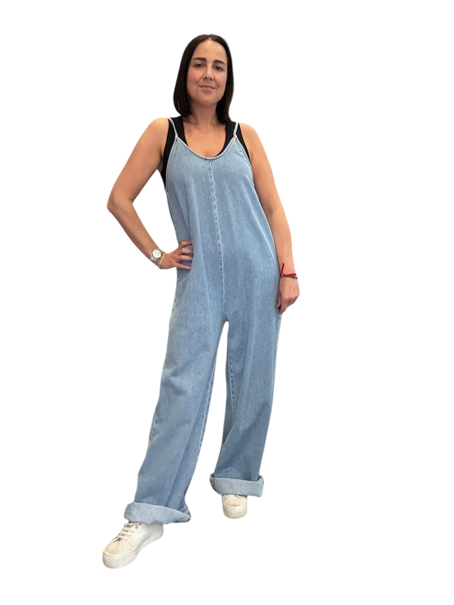 TUTA IN JEANS A PALAZZO VICOLO