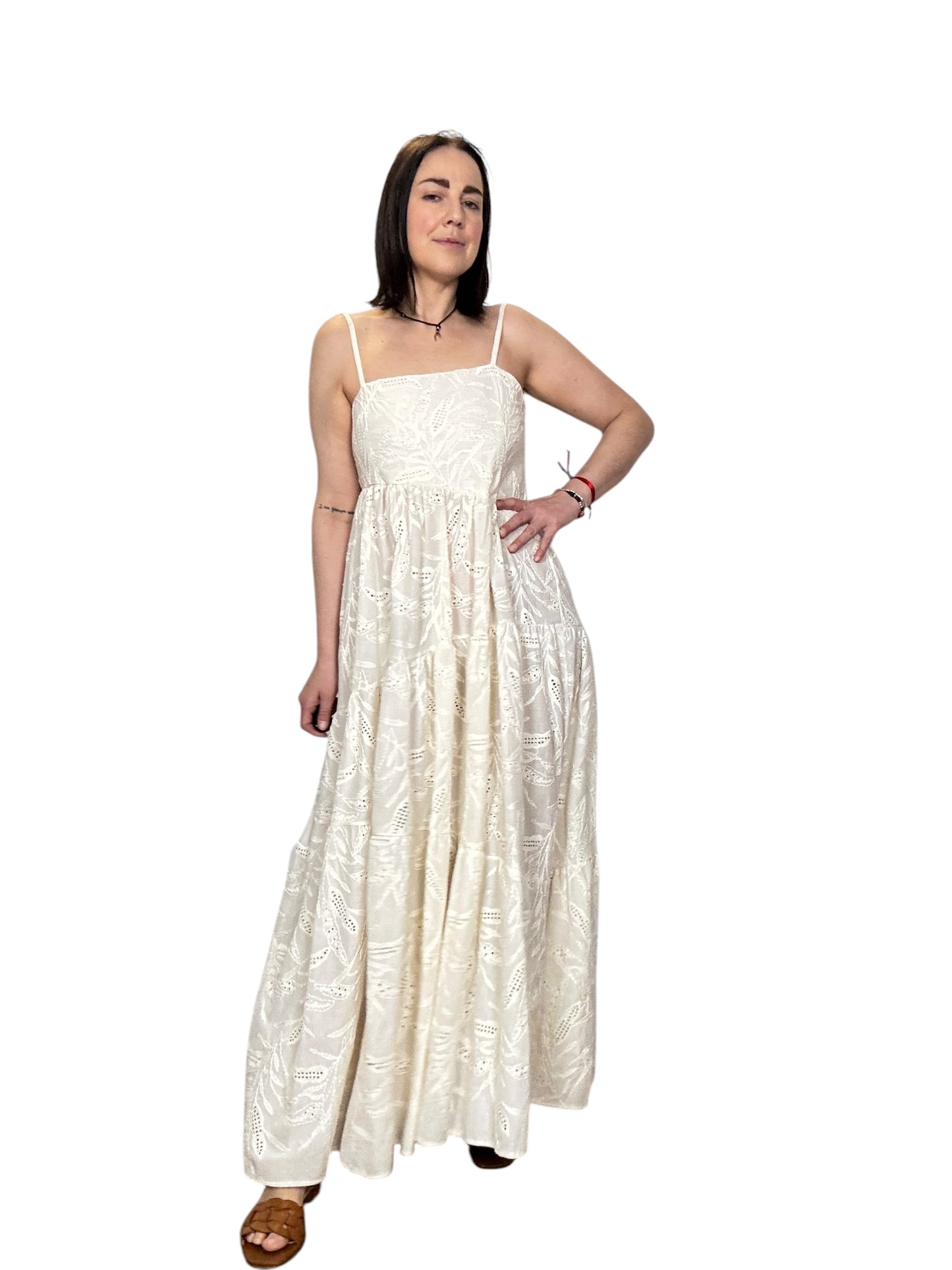 ABITO SCHIENA SCOPERTA IN PIZZO SUSY MIX