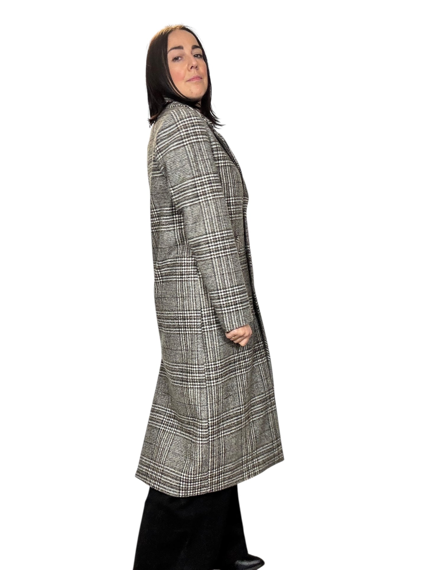 CAPPOTTO CHECK FANGO SUSY MIX