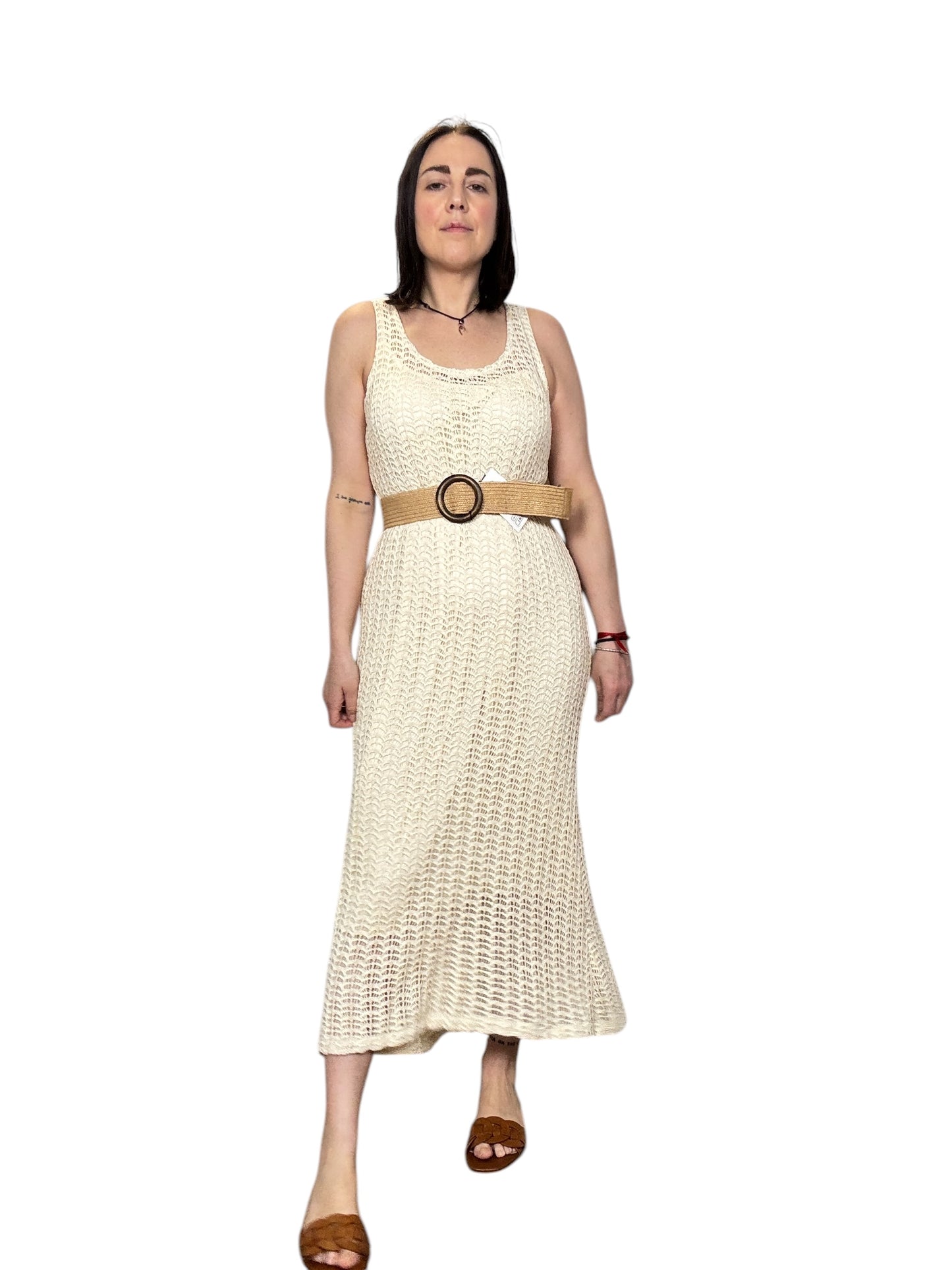 ABITO SMANICATO IN CROCHET SUSY MIX