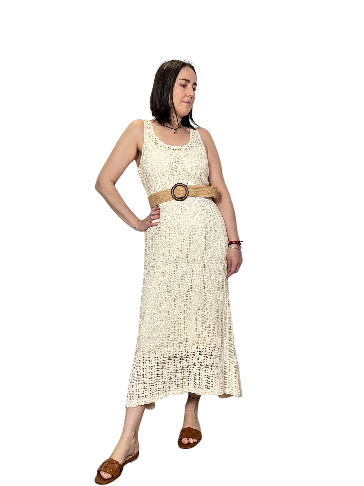 ABITO SMANICATO IN CROCHET SUSY MIX