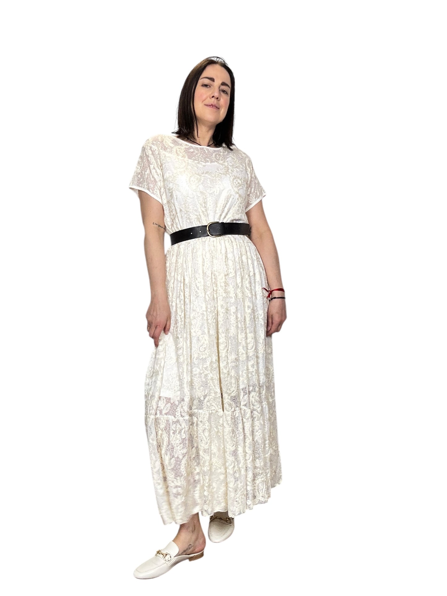 ABITO IN PIZZO A MEZZA MANICA SUSY MIX