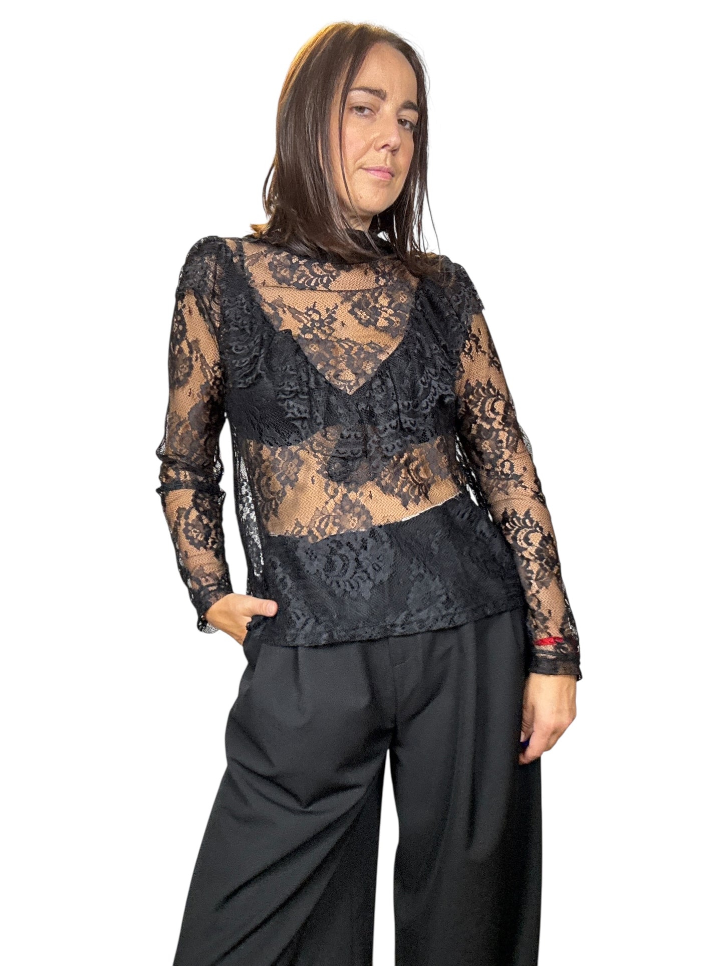 CAMICIA IN PIZZO VICOLO