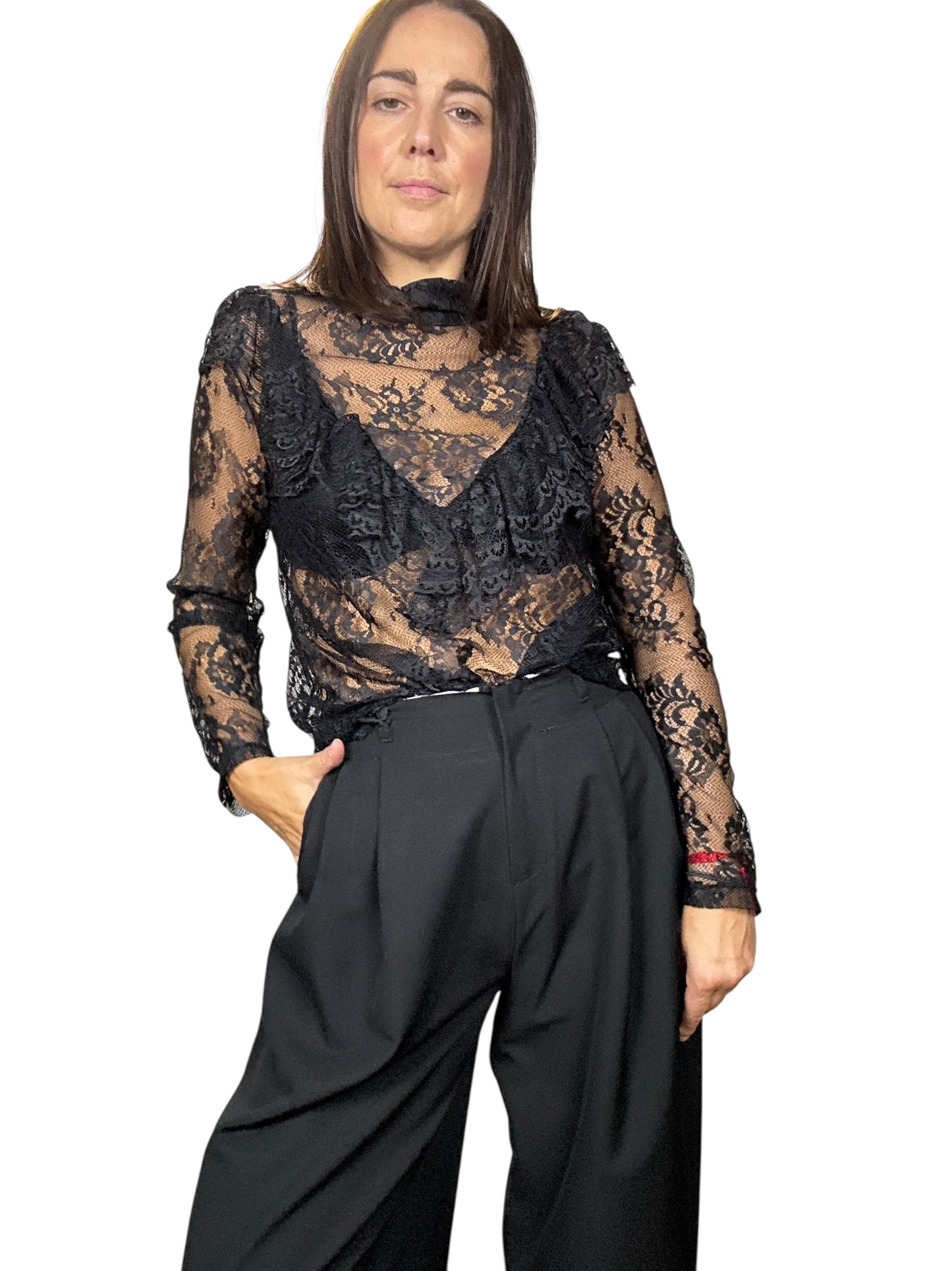 CAMICIA IN PIZZO VICOLO