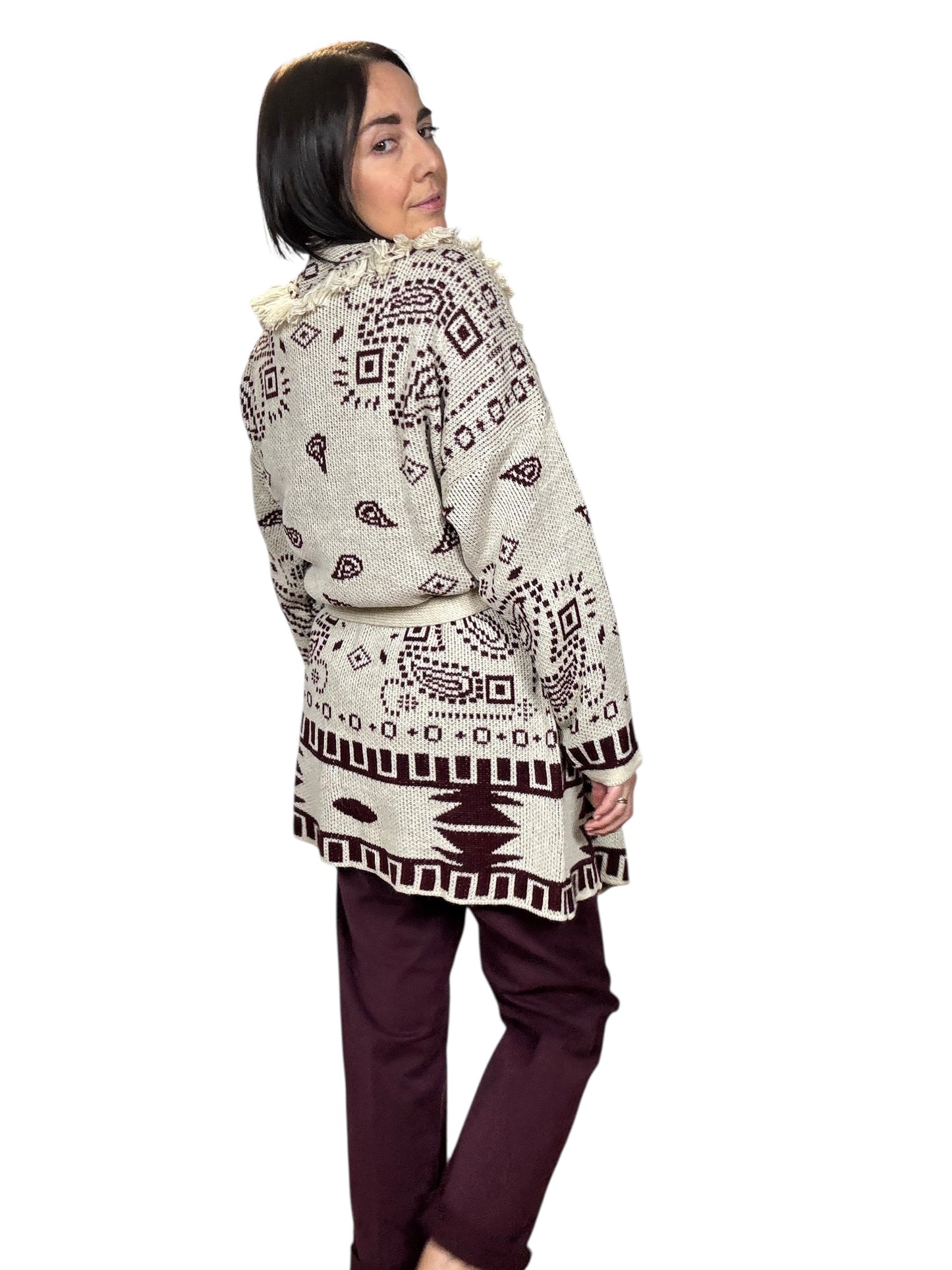 CARDIGAN STAMPA BANDANA SUSY MIX