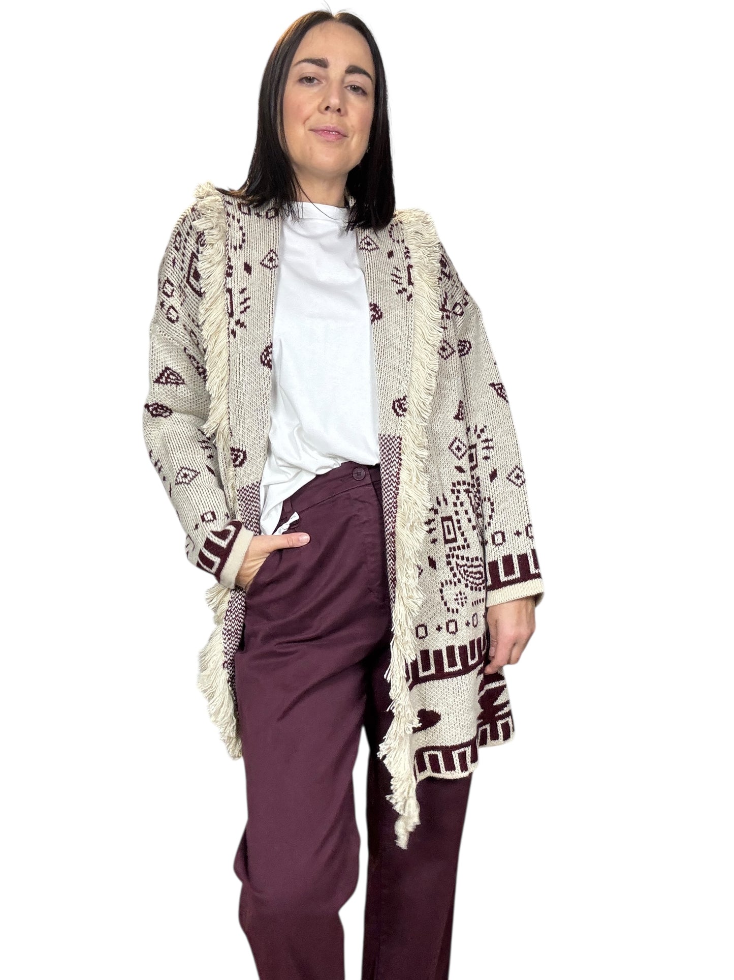 CARDIGAN STAMPA BANDANA SUSY MIX