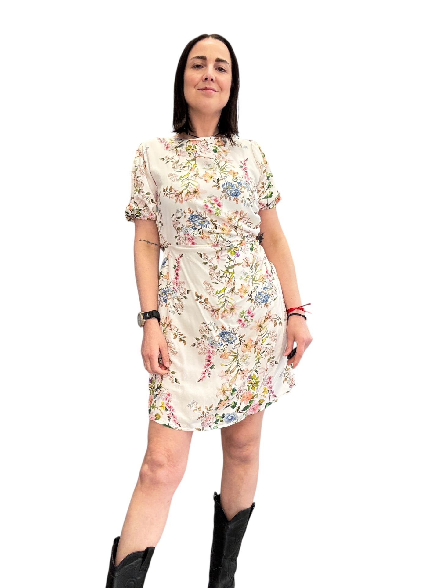 ABITO CORTO DRAPPEGGIATO SUSY MIX