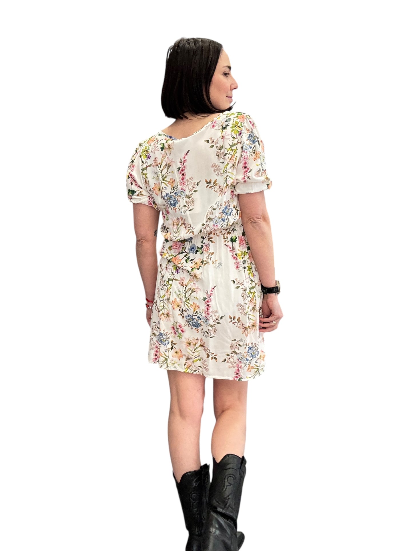 ABITO CORTO DRAPPEGGIATO SUSY MIX