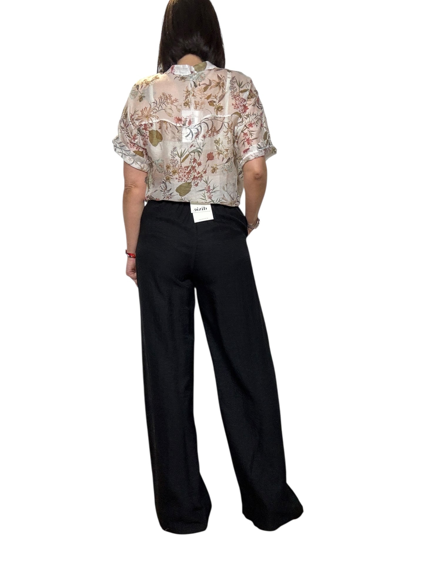 CAMICIA A FIORI COLLO COREANA SUSY MIX