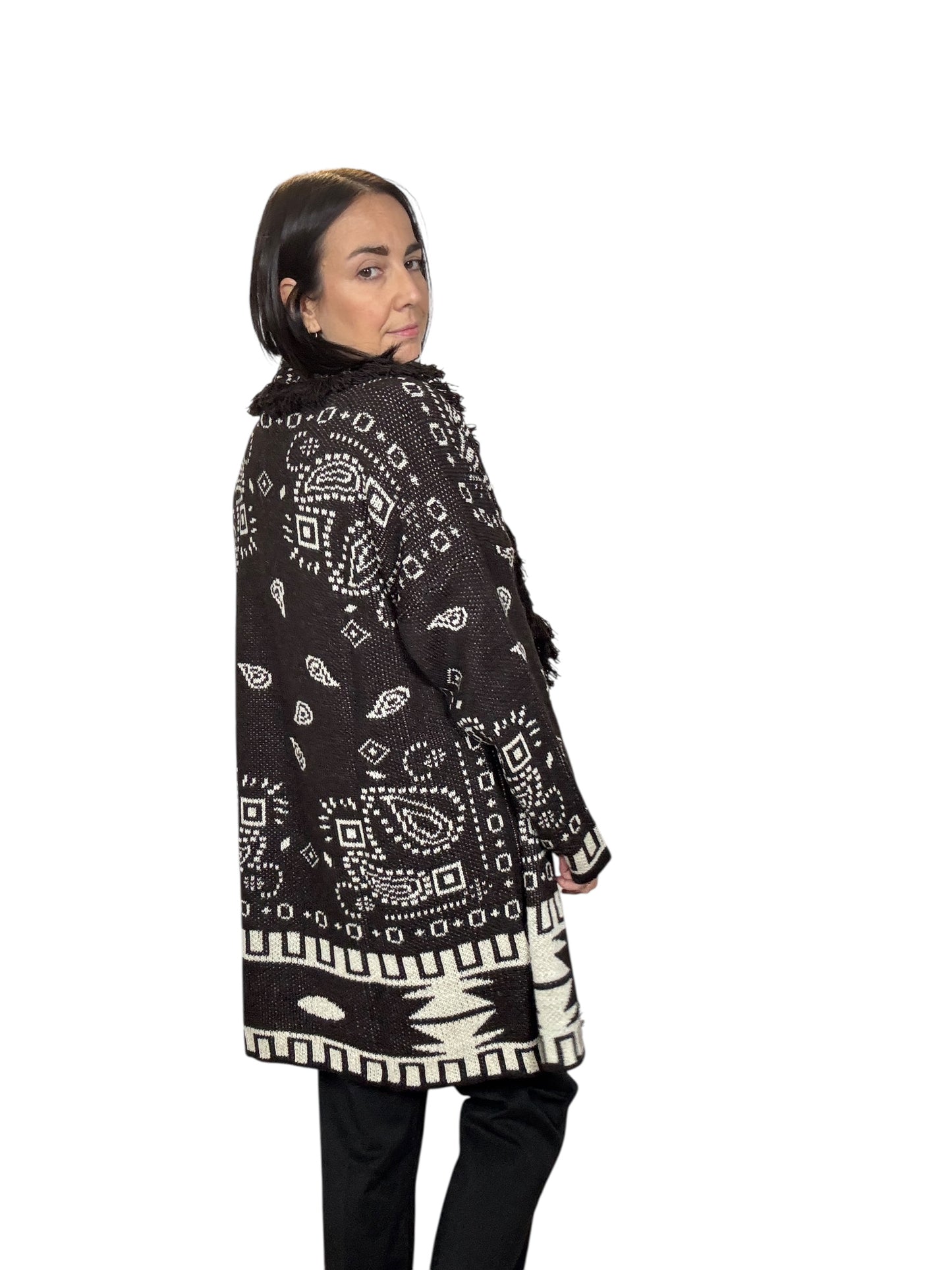 CARDIGAN STAMPA BANDANA SUSY MIX
