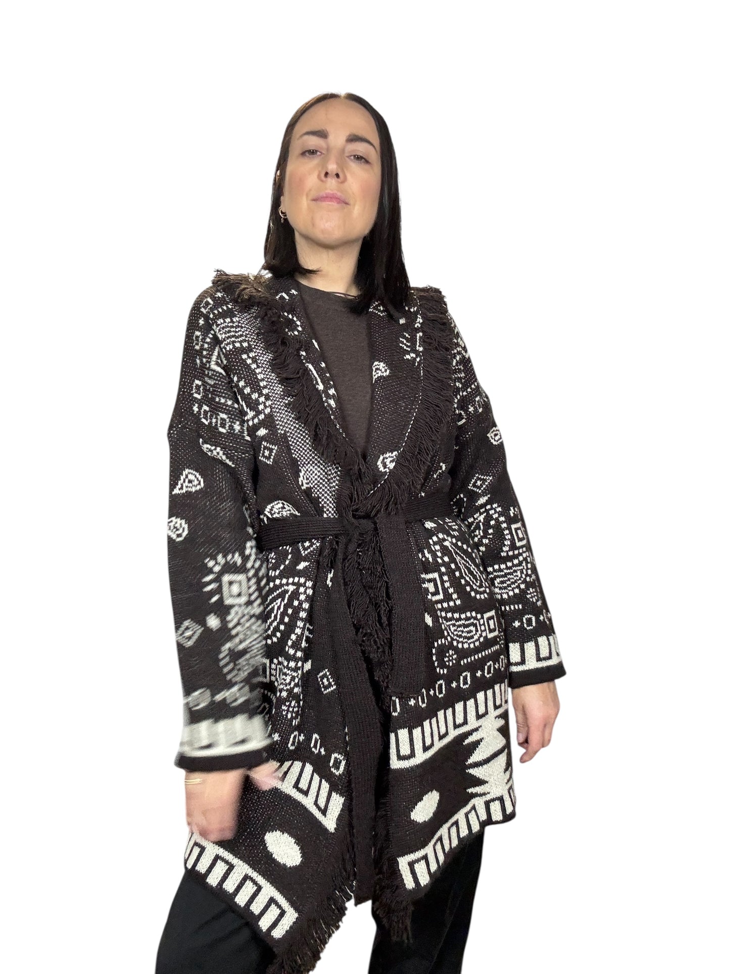 CARDIGAN STAMPA BANDANA SUSY MIX