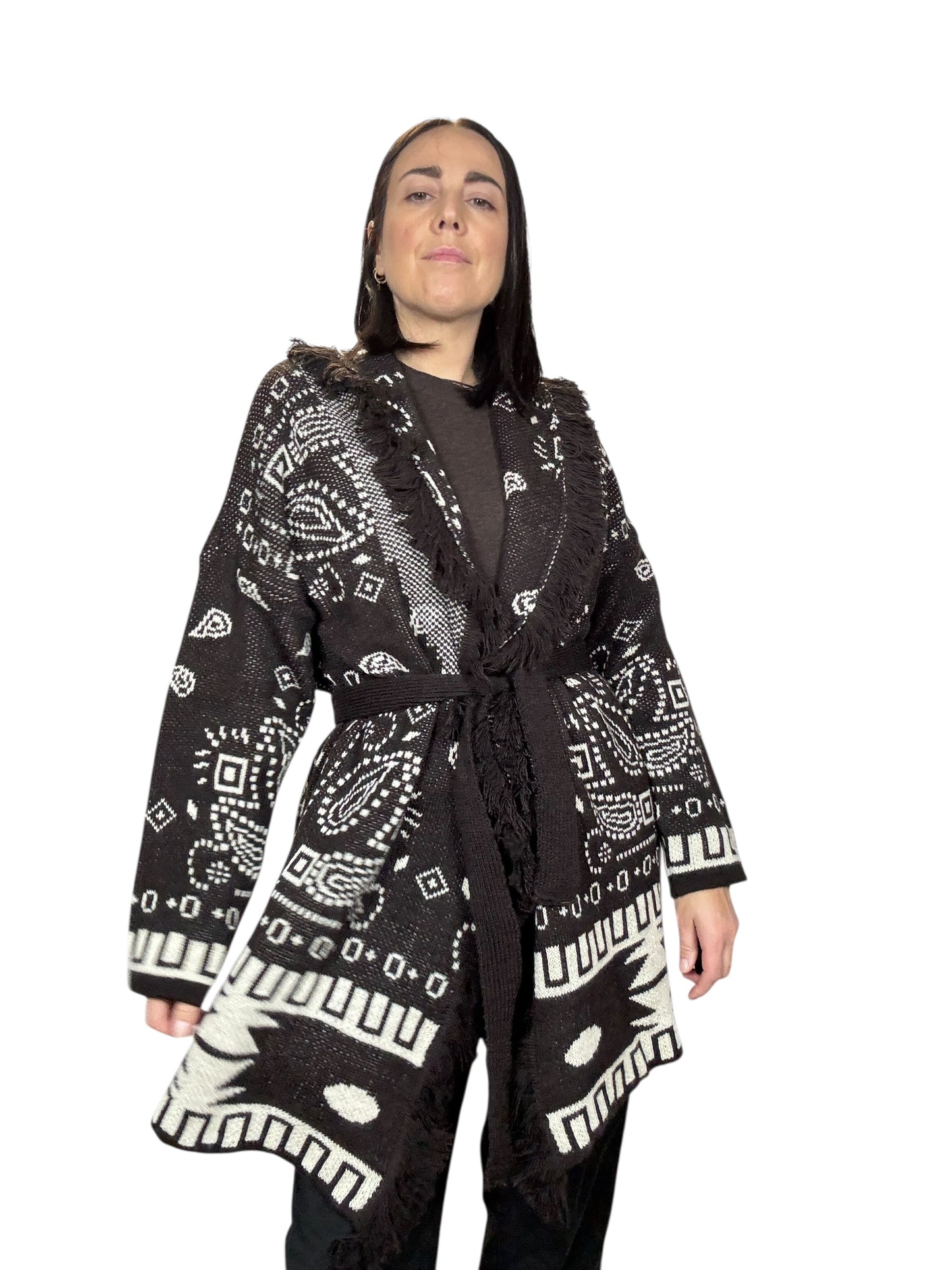 CARDIGAN STAMPA BANDANA SUSY MIX
