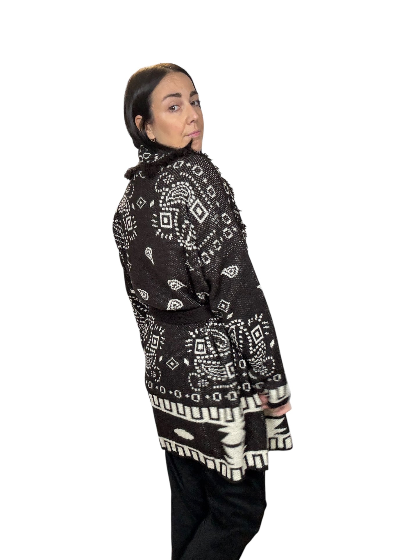 CARDIGAN STAMPA BANDANA SUSY MIX