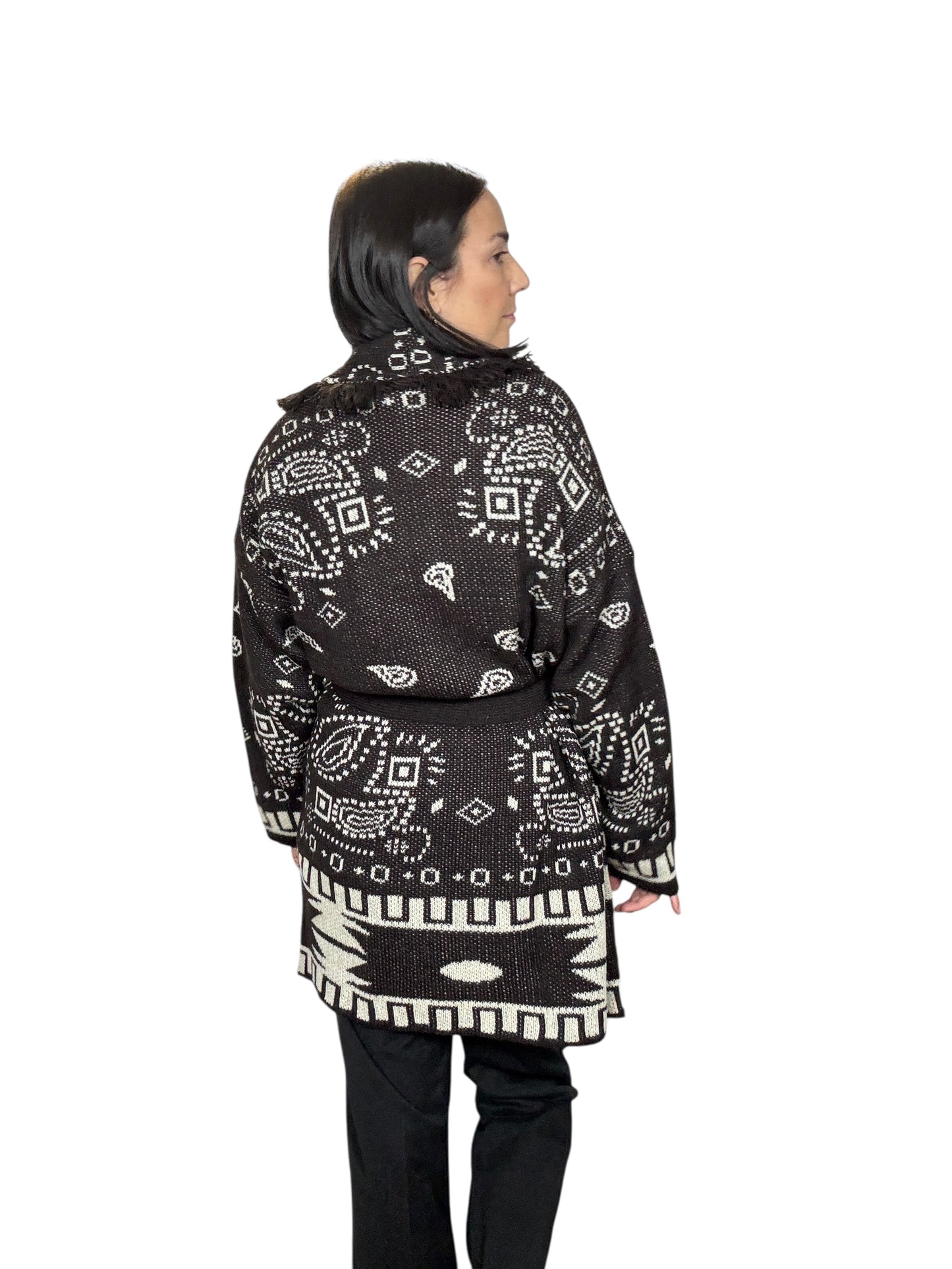CARDIGAN STAMPA BANDANA SUSY MIX