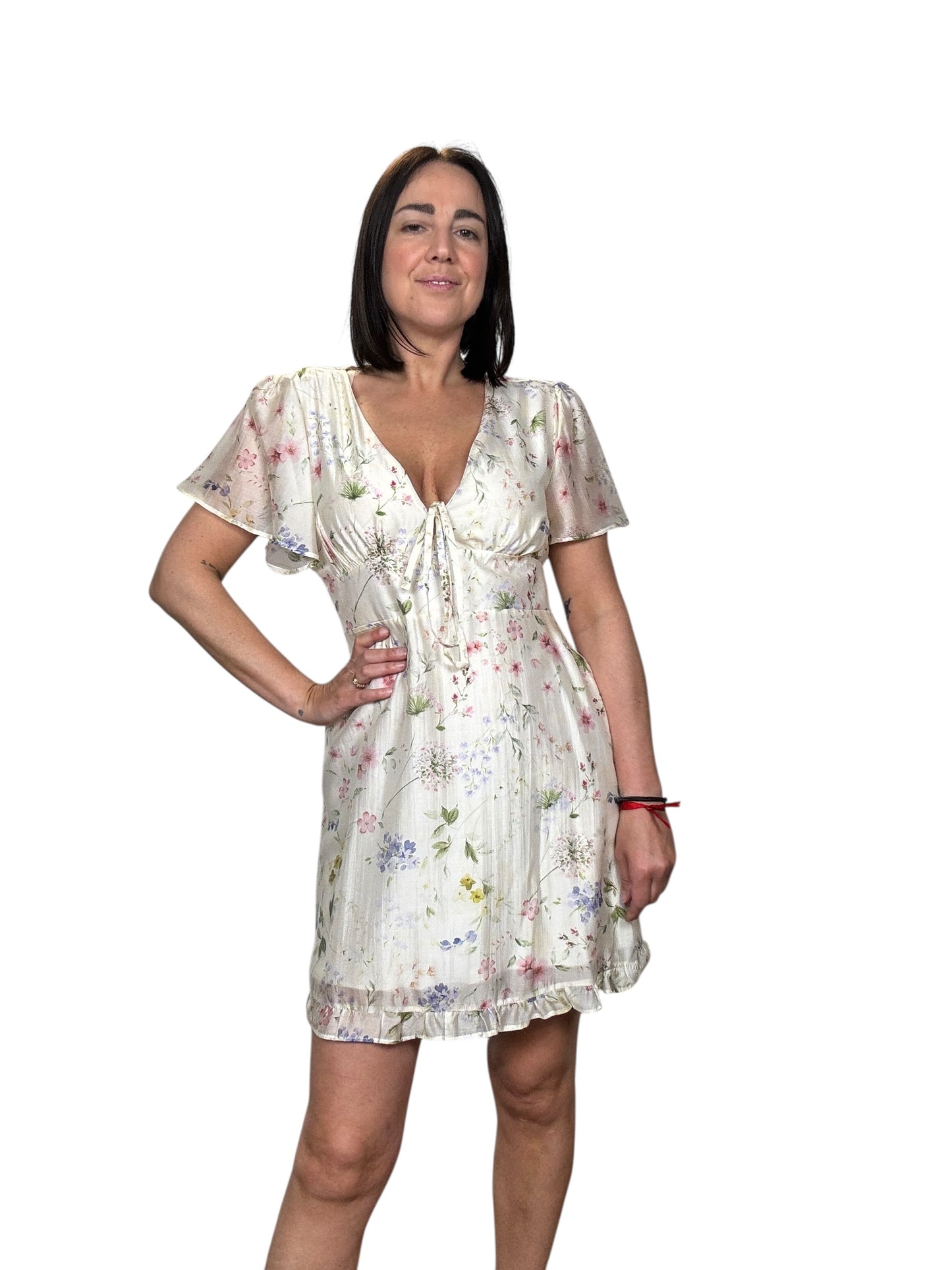 ABITO CORTO LACCETTO DAVANTI SUSY MIX