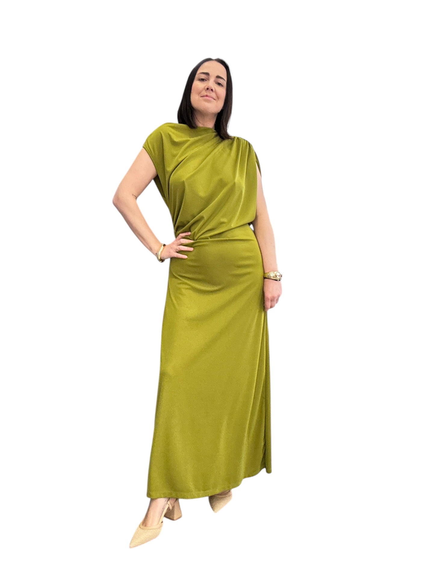 ABITO LUNGO DRAPPEGGIATO VICOLO