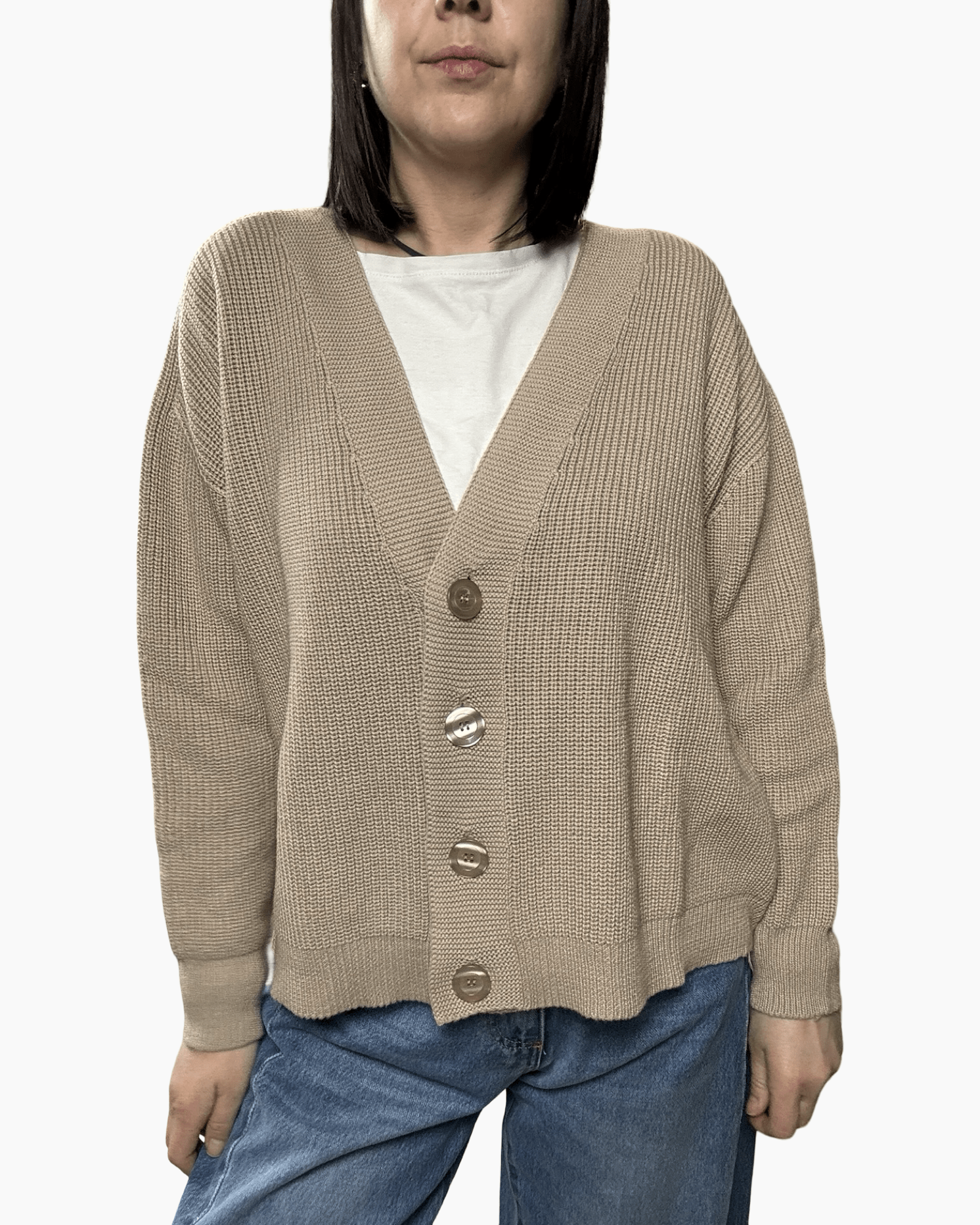 CARDIGAN PUNTO PANNOCCHIA SUSY MIX - XE BLU ABBIGLIAMENTO