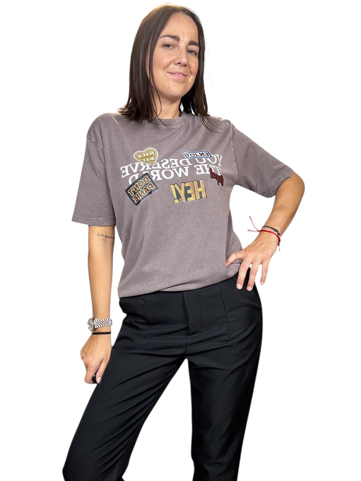 T-SHIRT SCRITTE SUSY MIX