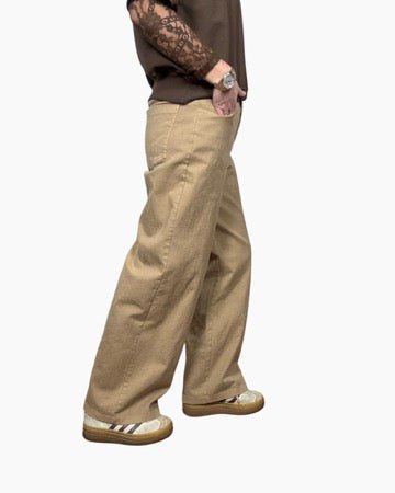 PANTALONE A PALAZZO IN COTONE SUSY MIX - XE BLU ABBIGLIAMENTO