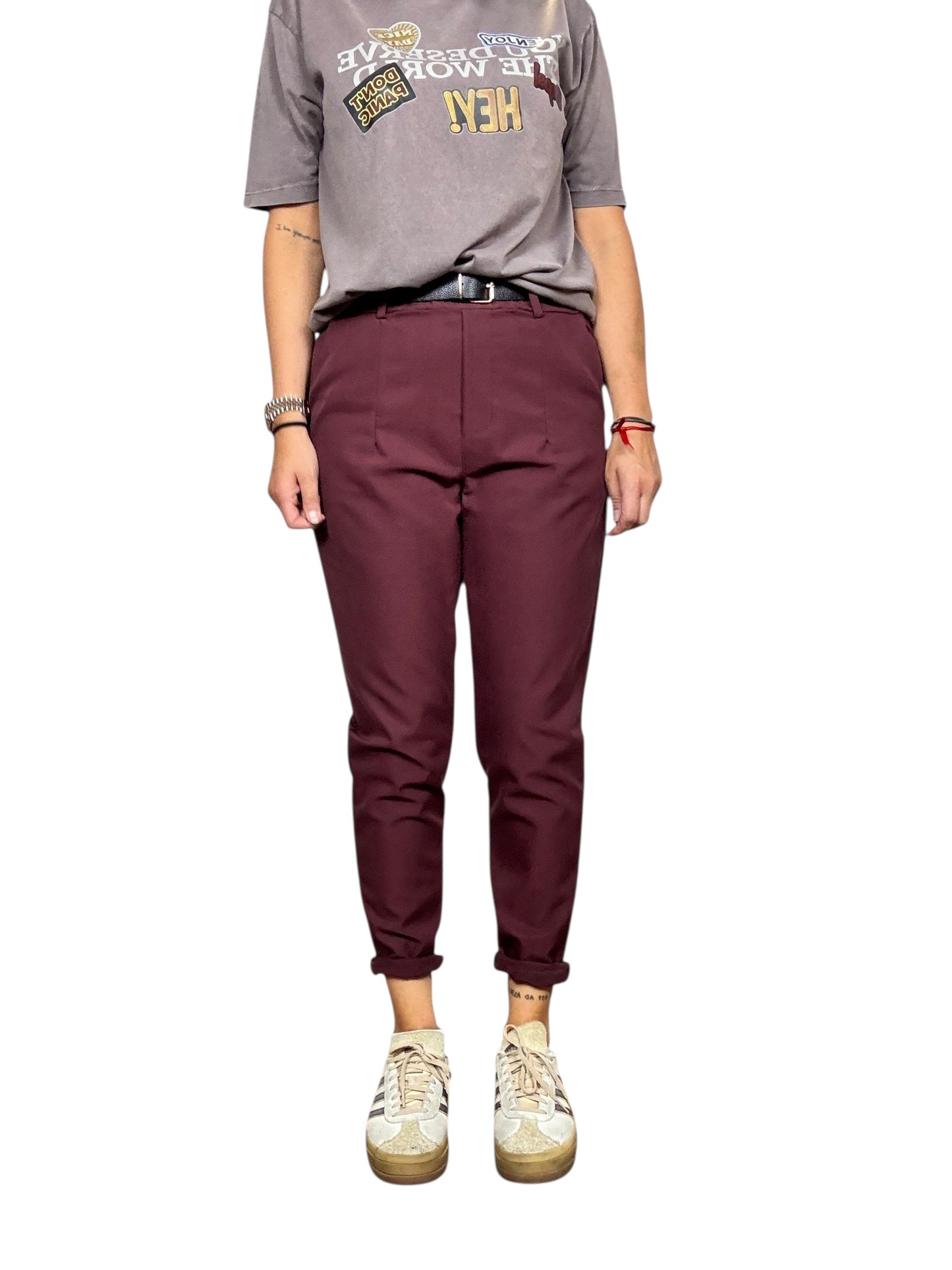 PANTALONE CON ELASTICO IN VITA SUSY MIX