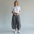 PANTALONE CARROT LISCIO VICOLO